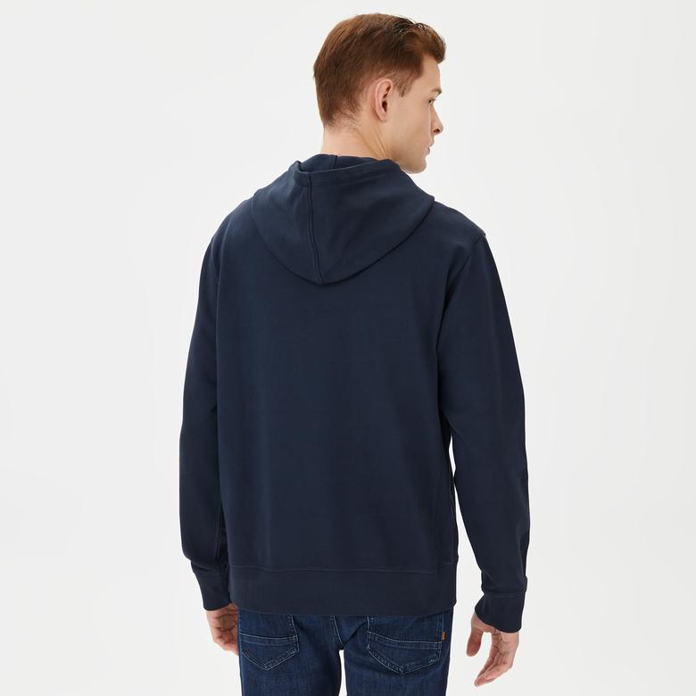 Boss Erkek Lacivert Sweatshirt