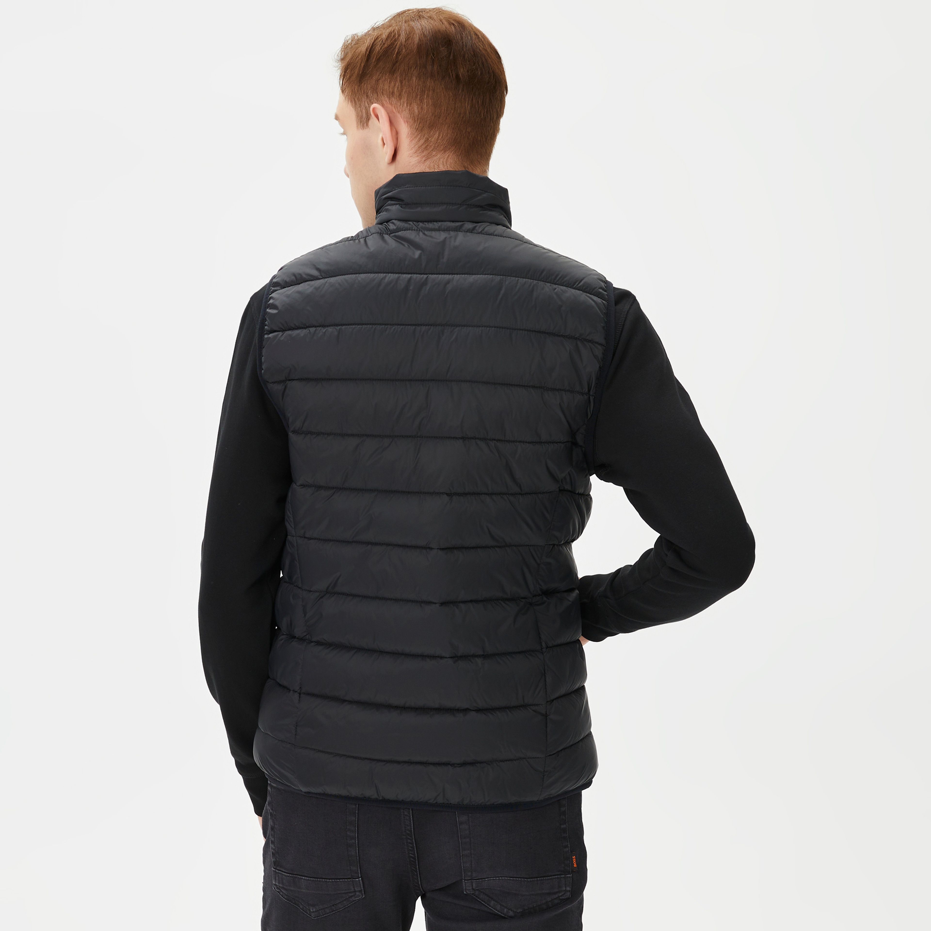 Boss Erkek Siyah Yelek