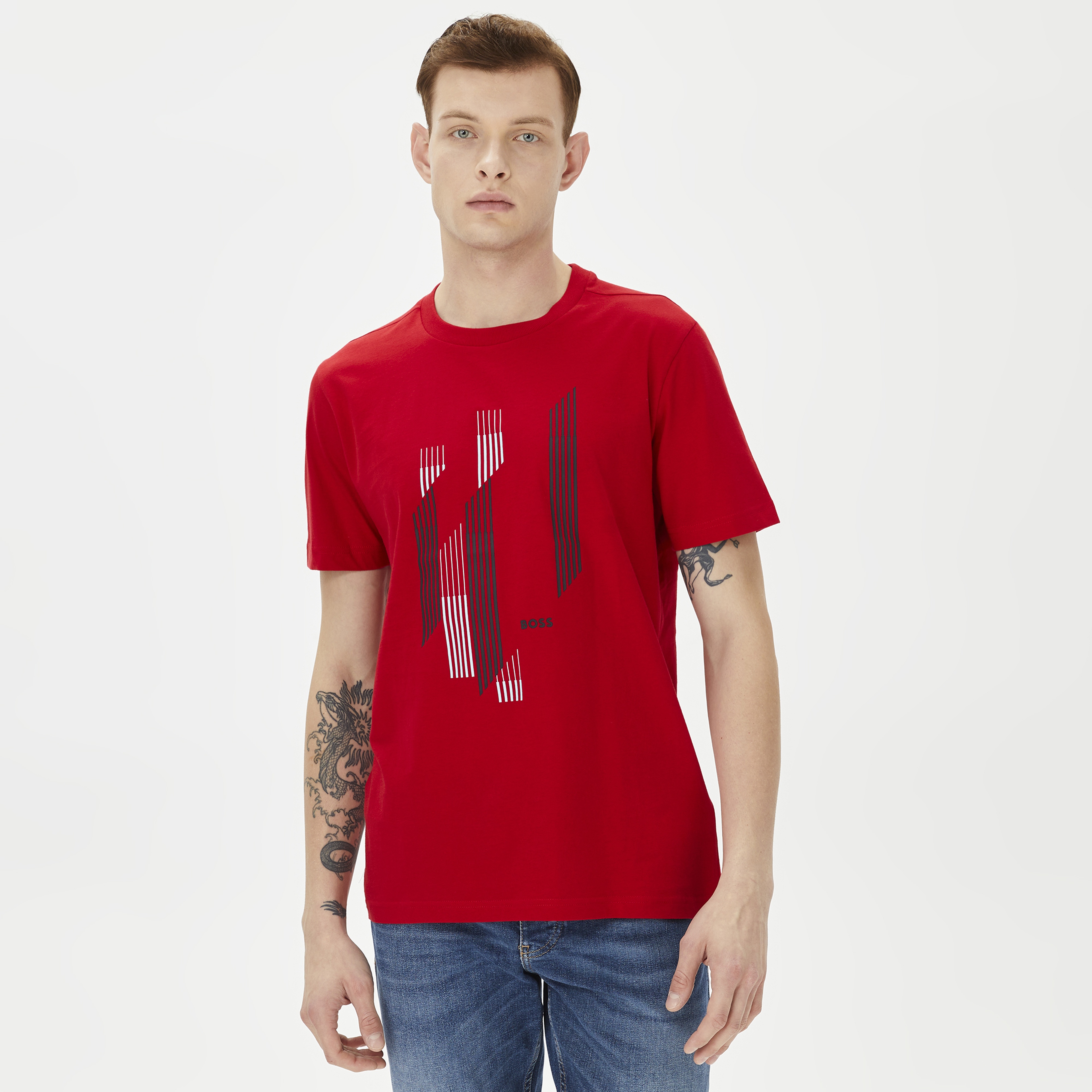 Boss Erkek Kırmızı T-Shirt