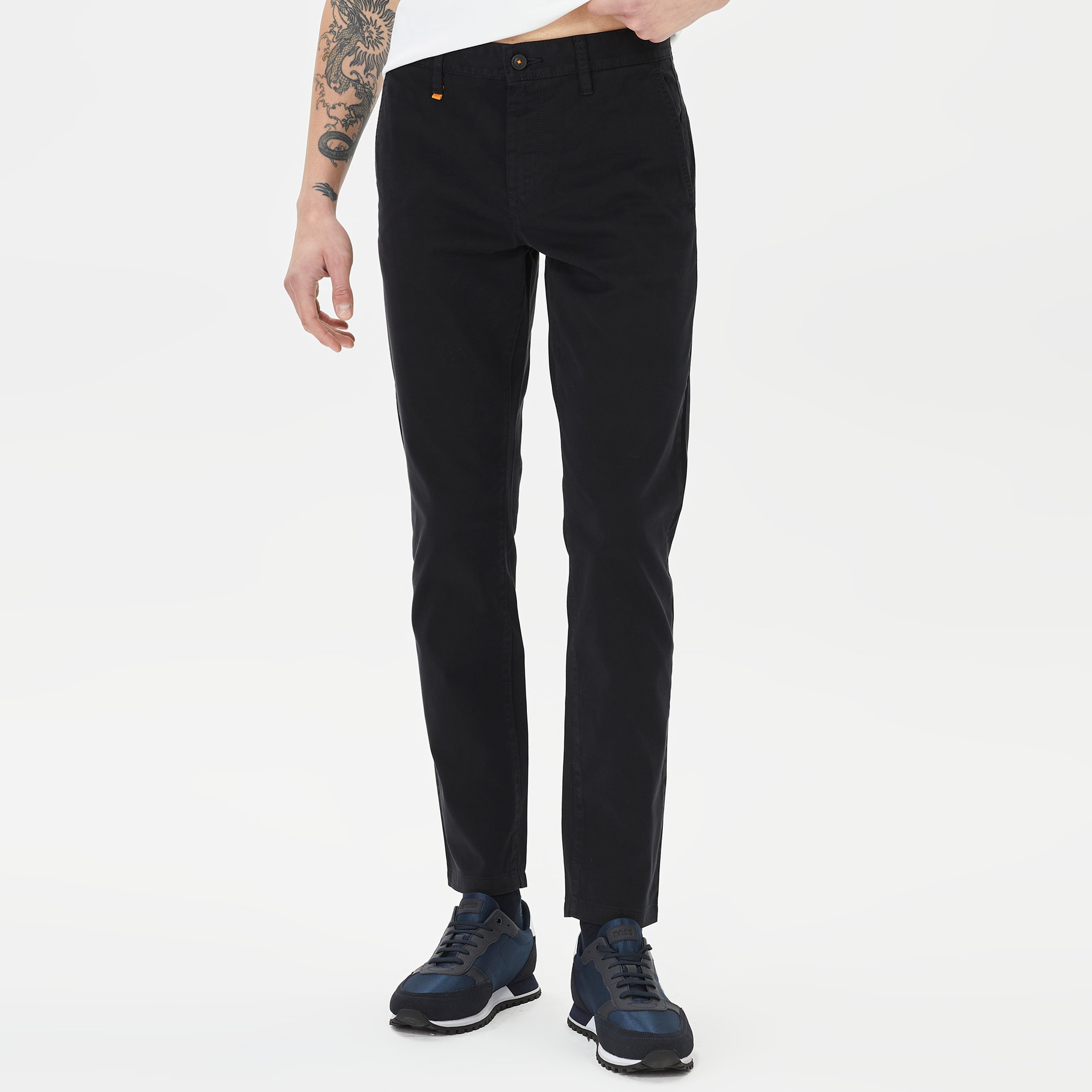 Boss Erkek Siyah Pantolon