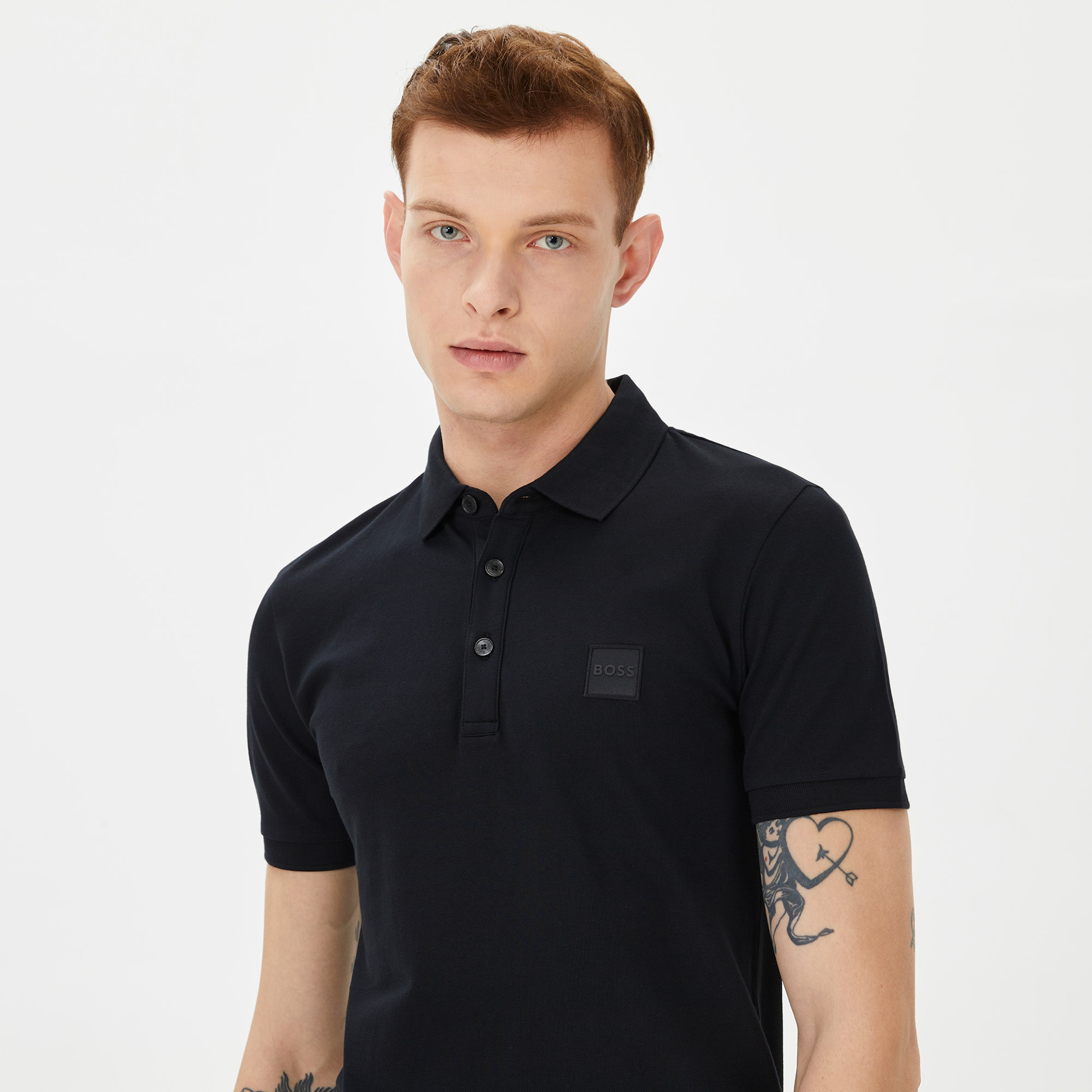 Boss Erkek Siyah Polo