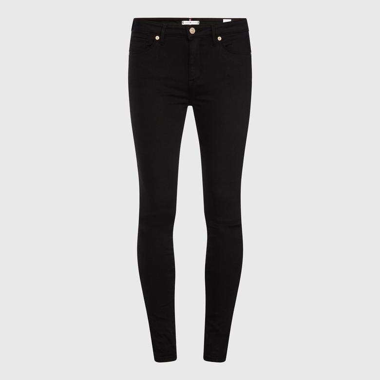 Tommy Hilfiger Kadın Siyah Jean Pantolon