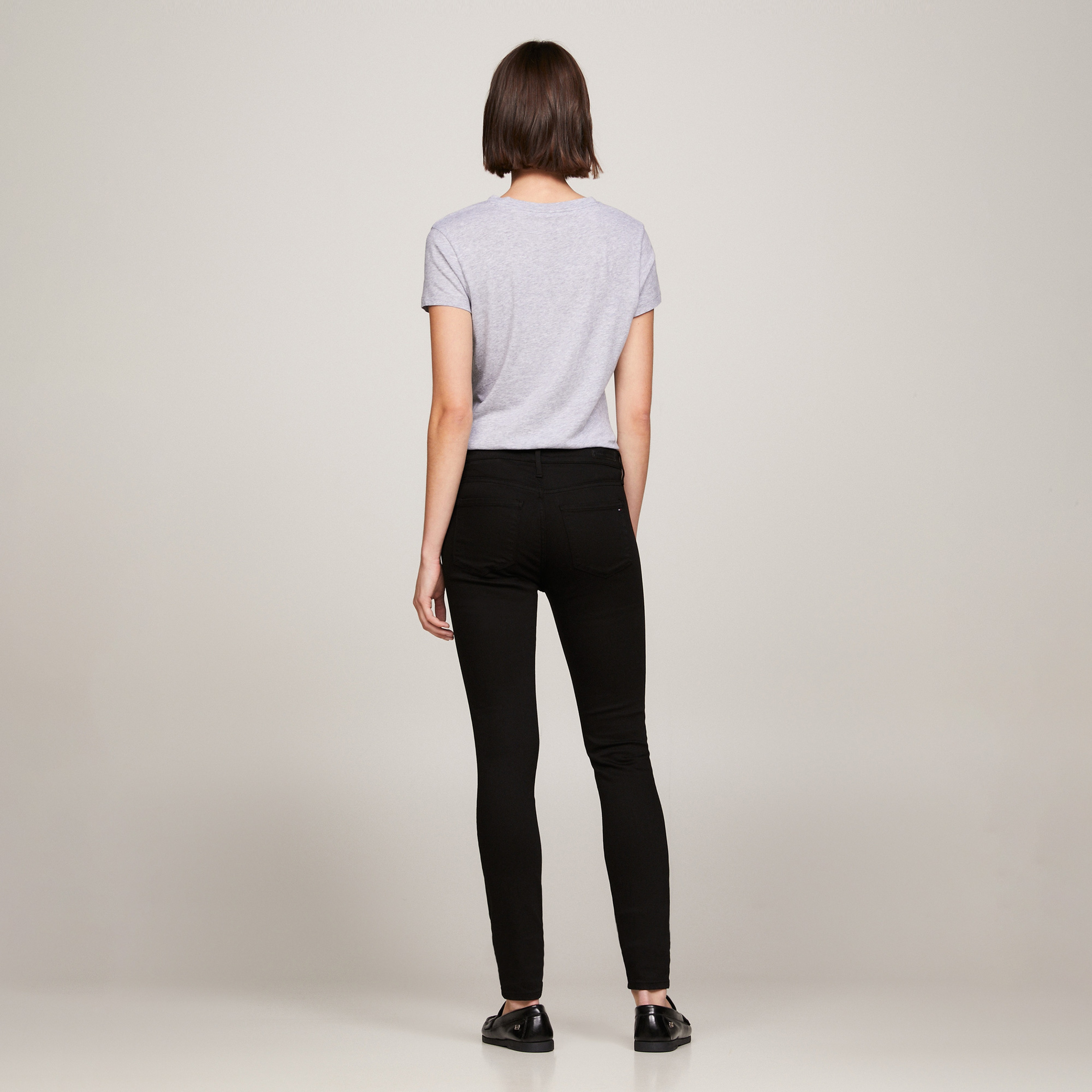 Tommy Hilfiger Kadın Siyah Jean Pantolon