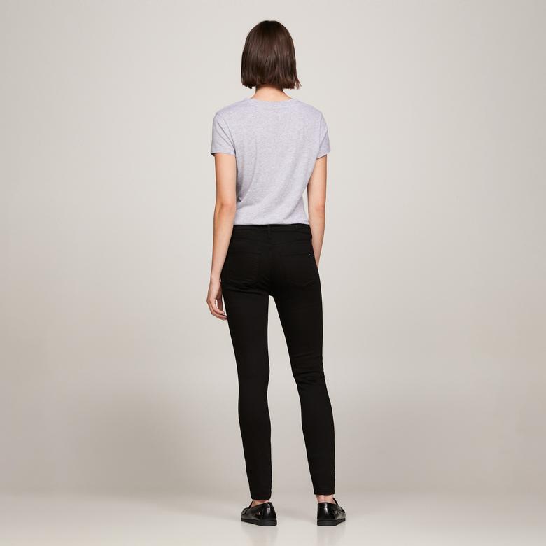 Tommy Hilfiger Kadın Siyah Jean Pantolon