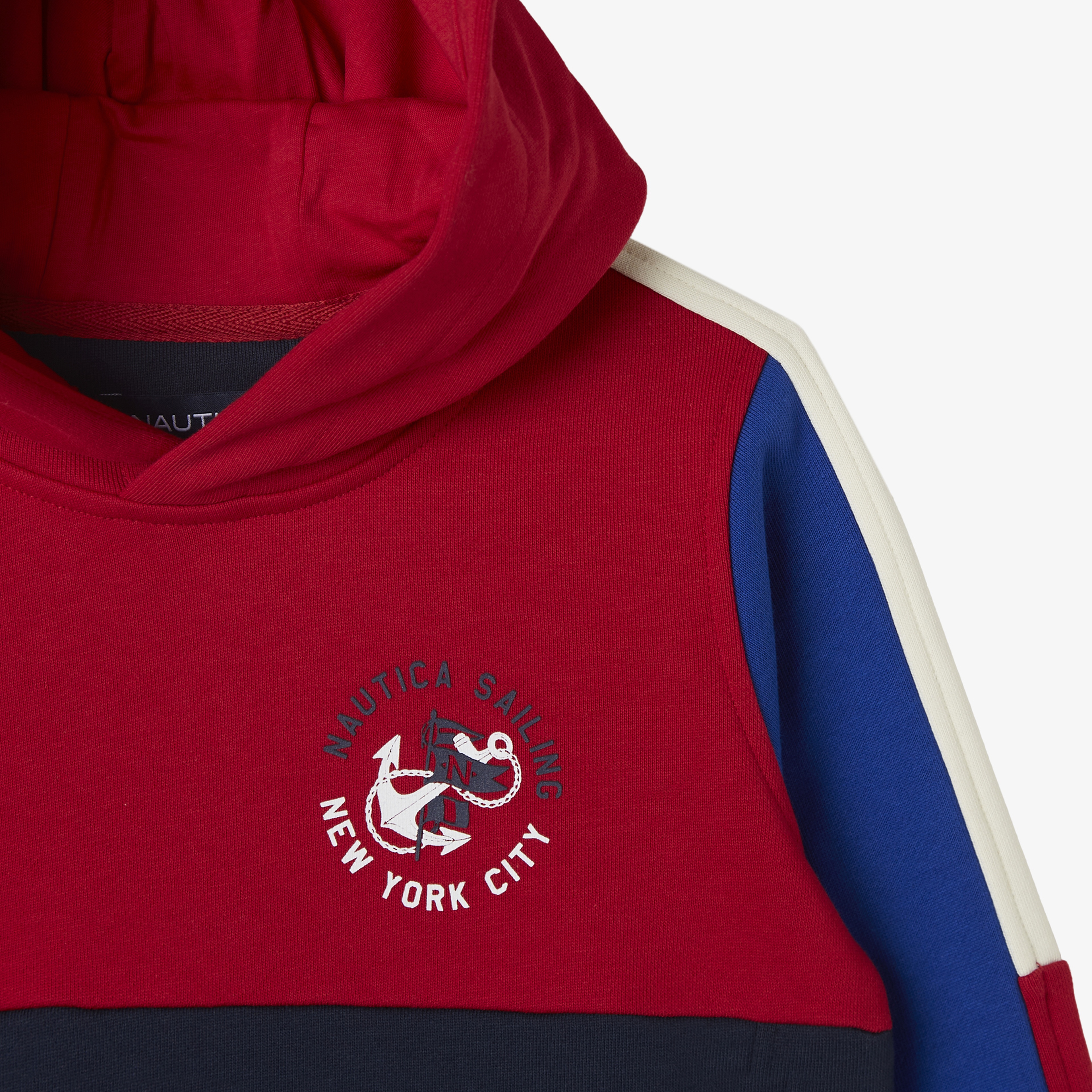 Nautica Erkek Çocuk Lacivert Standart Fit Kapüşonlu Sweatshirt