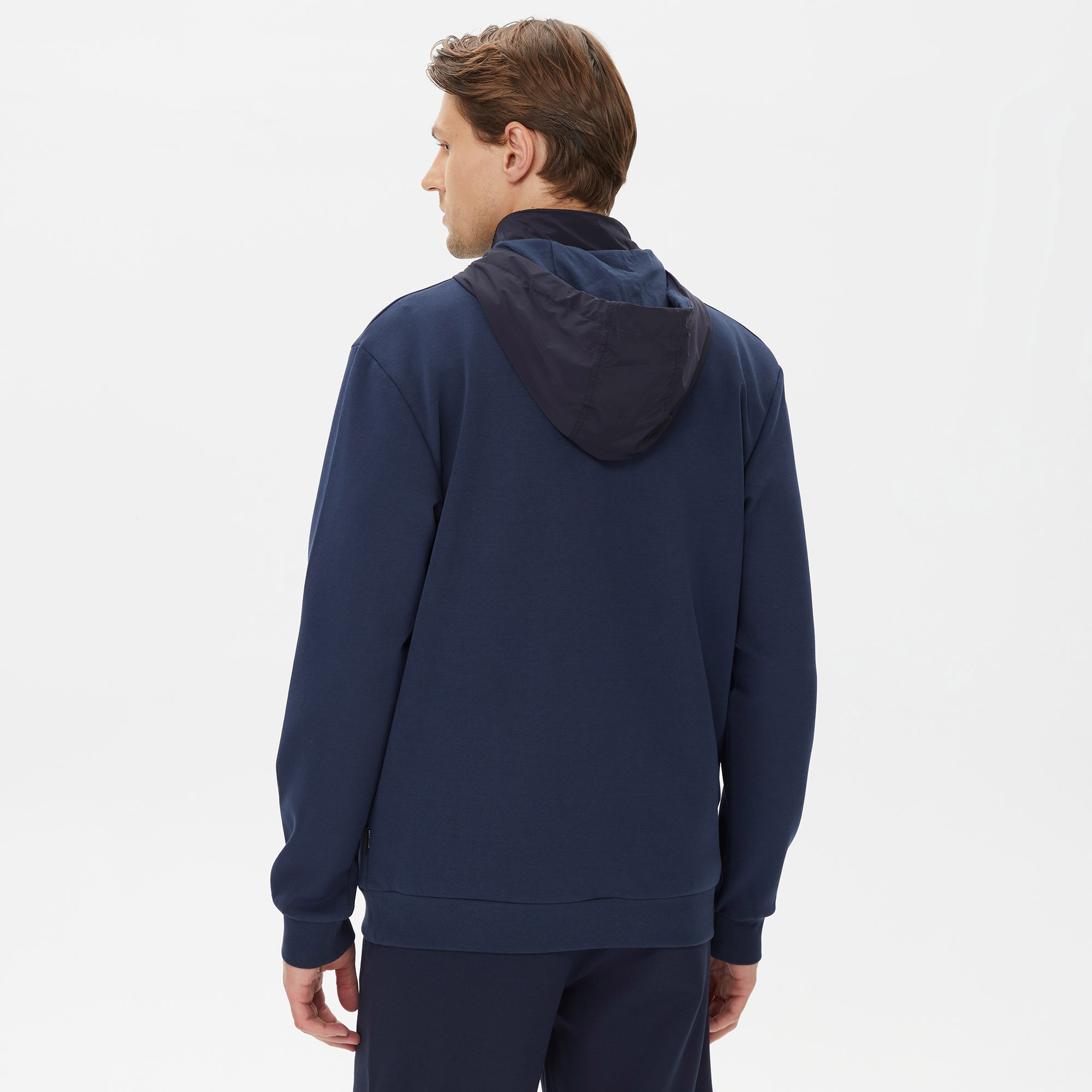 Nautica Erkek Lacivert Standart Fit Sweatshirt