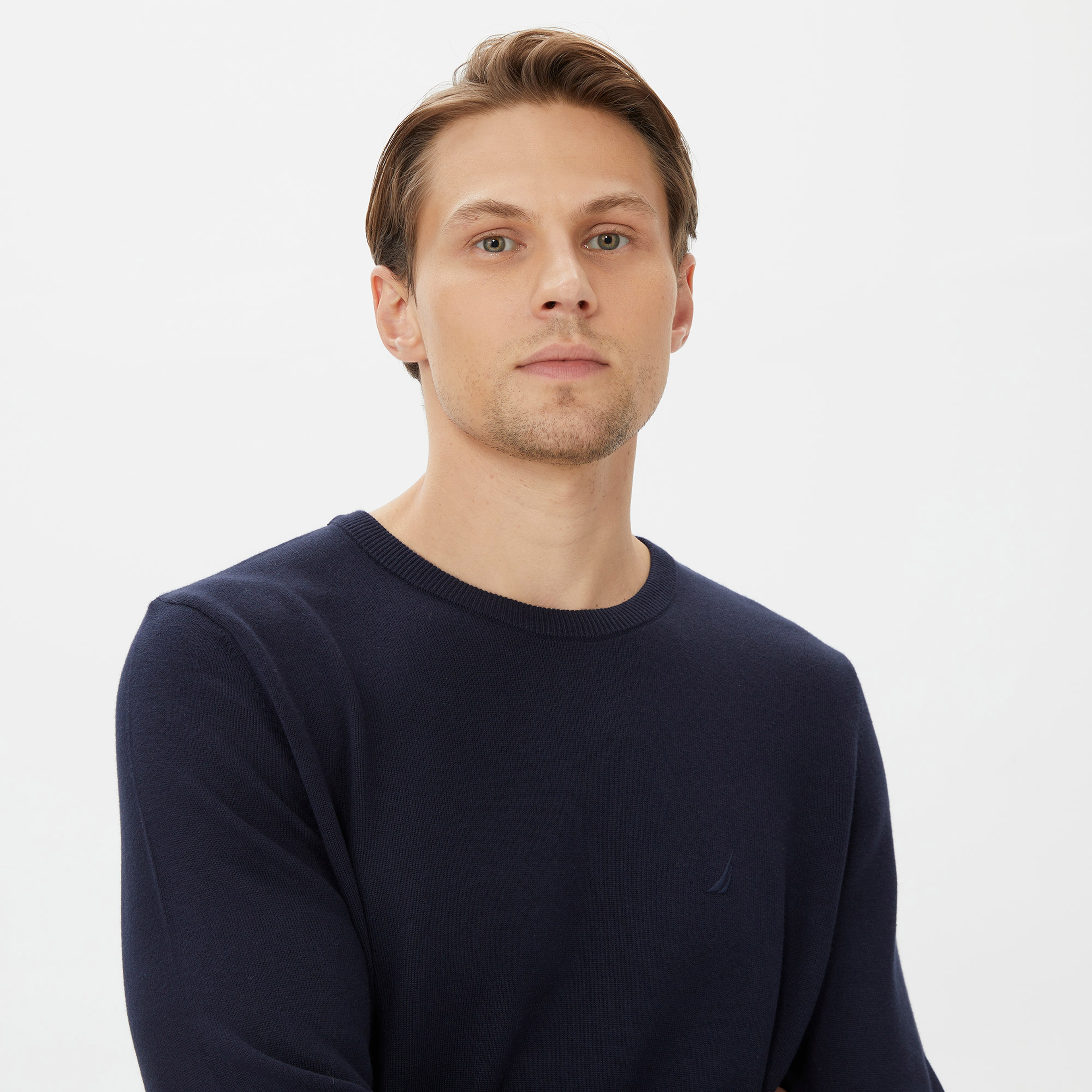 Nautica Erkek Lacivert Standart Fit Kazak