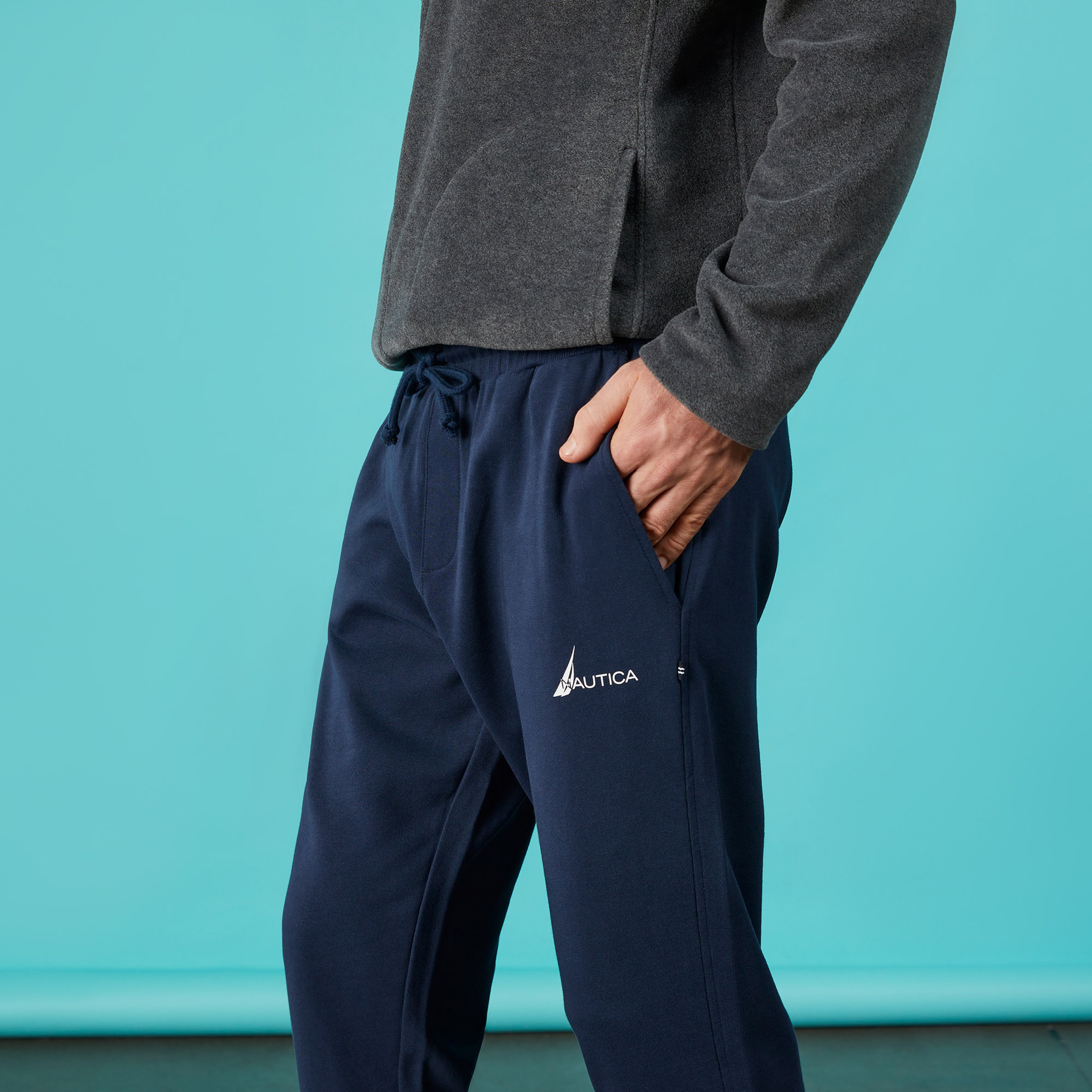 Nautica Erkek Lacivert Standart Fit Eşofman Altı