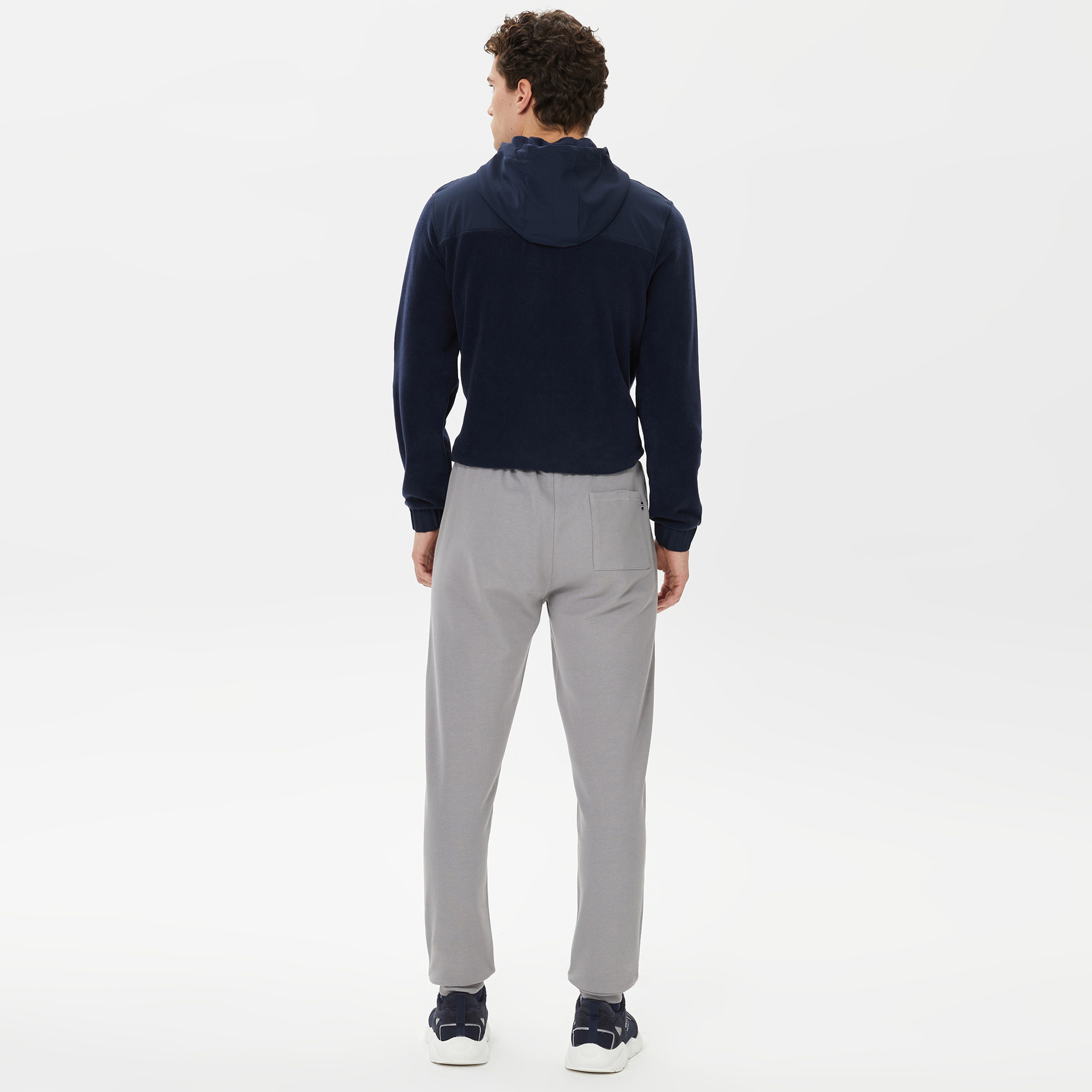 Nautica Erkek Gri Standart Fit Eşofman Altı