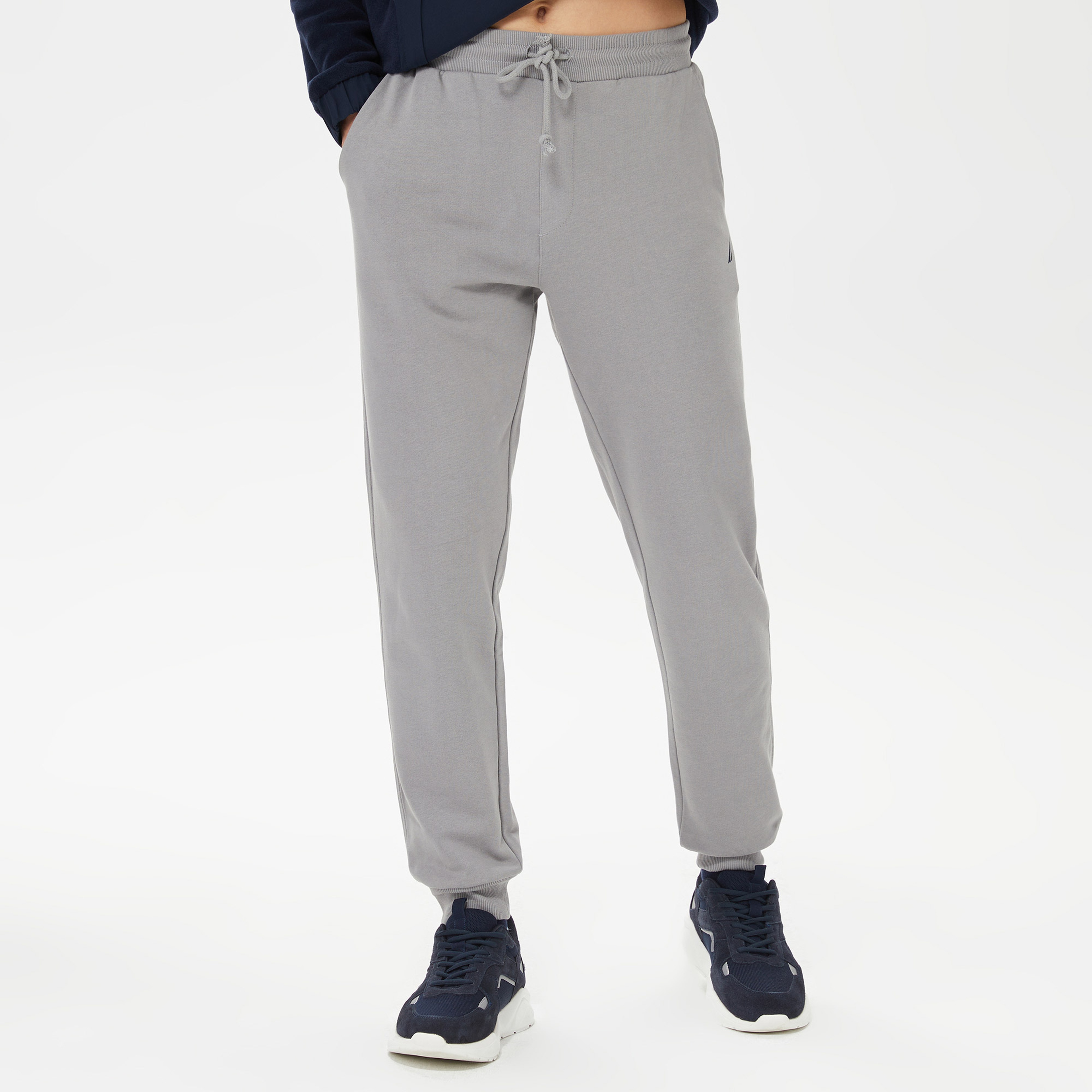 Nautica Erkek Gri Standart Fit Eşofman Altı