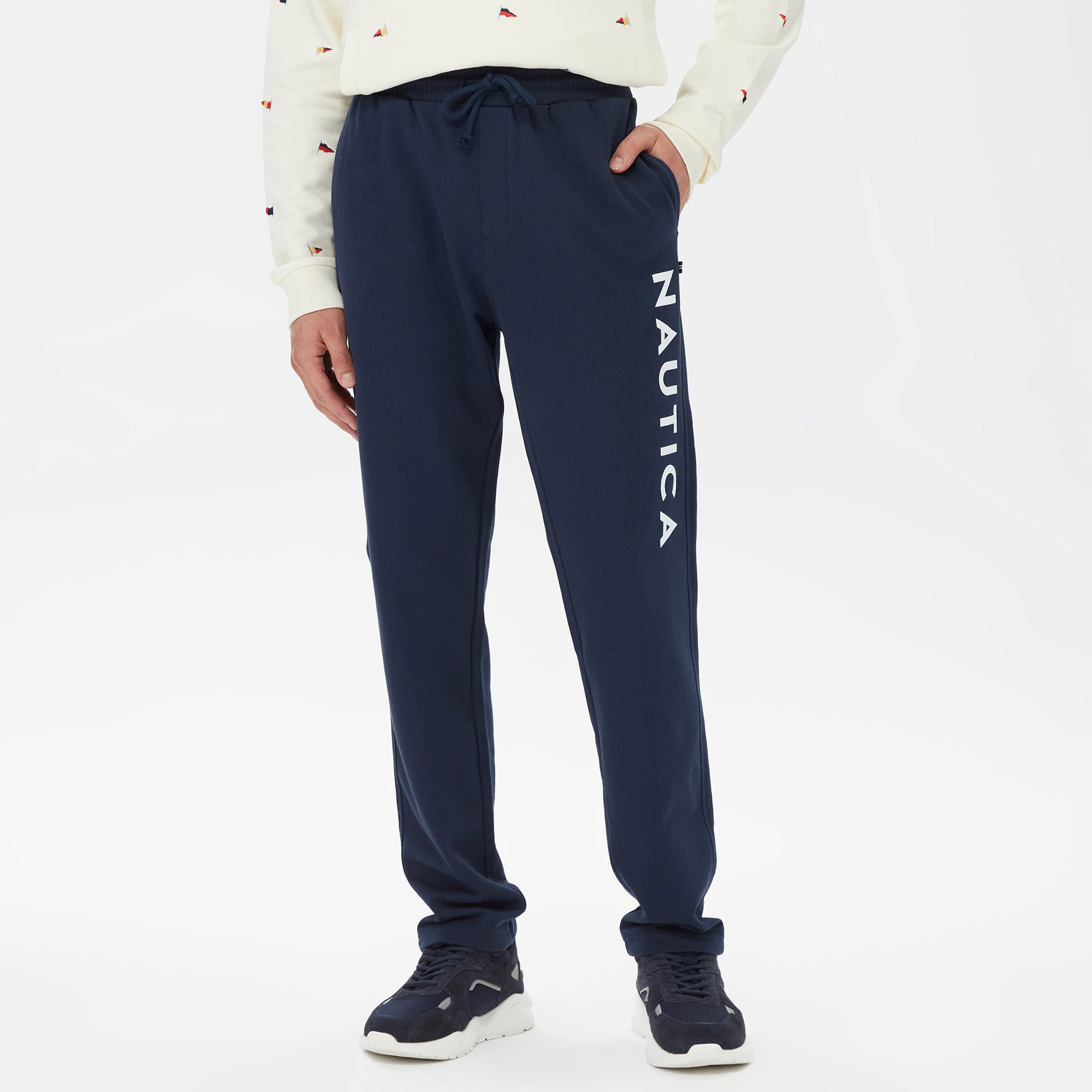 Nautica Erkek Lacivert Standart Fit Eşofman Altı