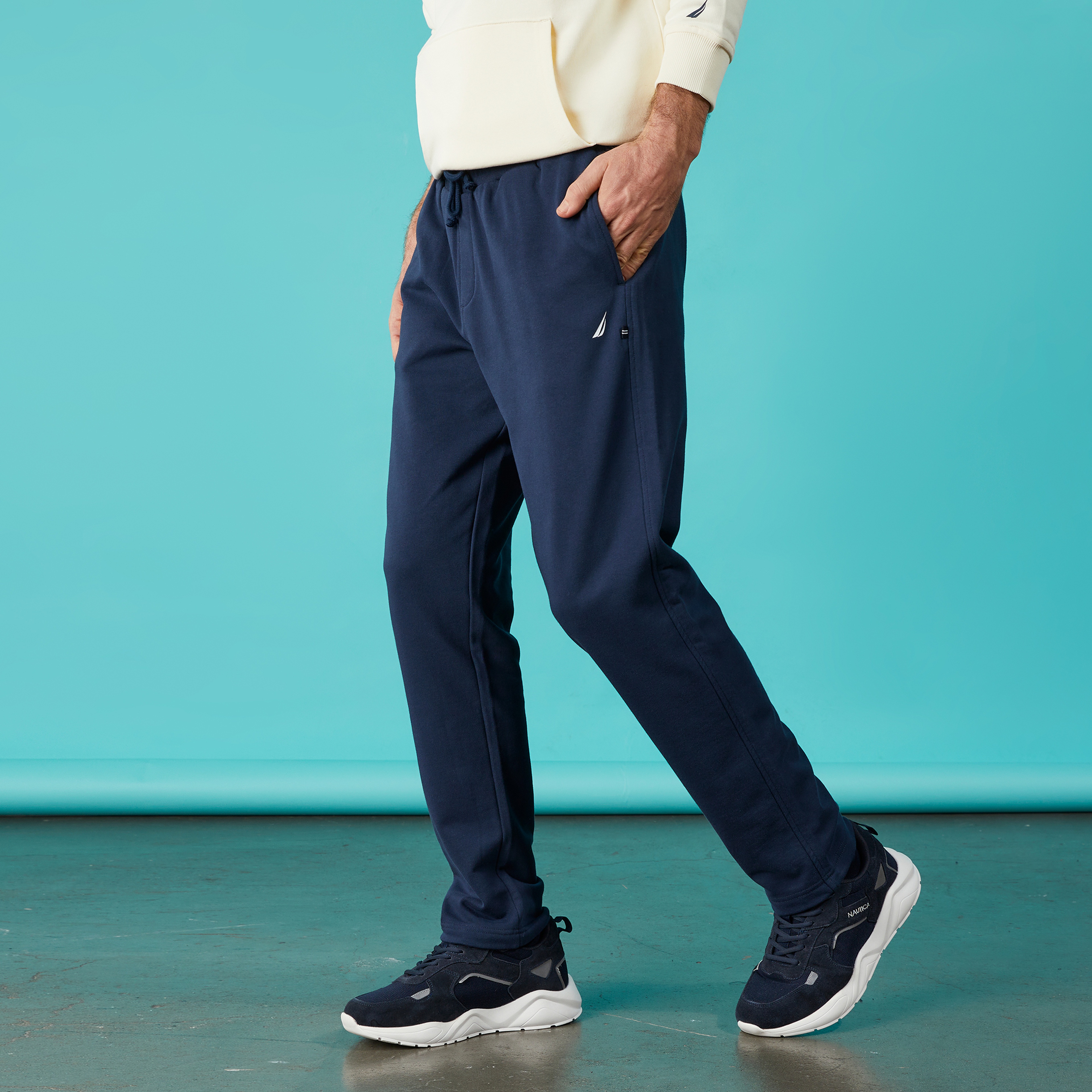 Nautica Erkek Lacivert Standart Fit Eşofman Altı