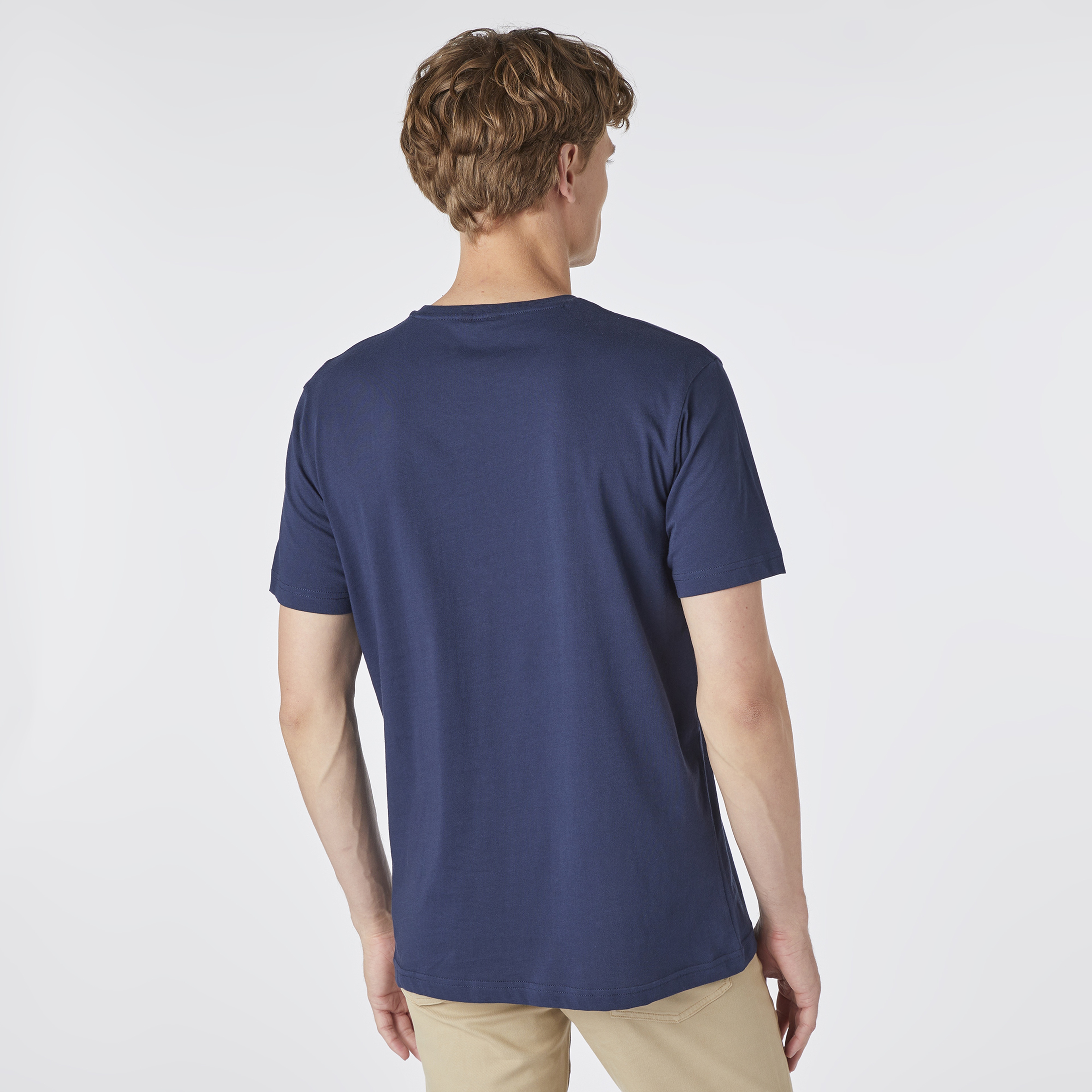 Nautica Erkek Lacivert Kısa Kollu Regular Fit T-Shirt
