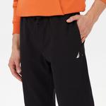 Nautica Erkek Siyah Standart Fit Eşofman Altı