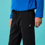 Nautica Erkek Siyah Standart Fit Eşofman Altı