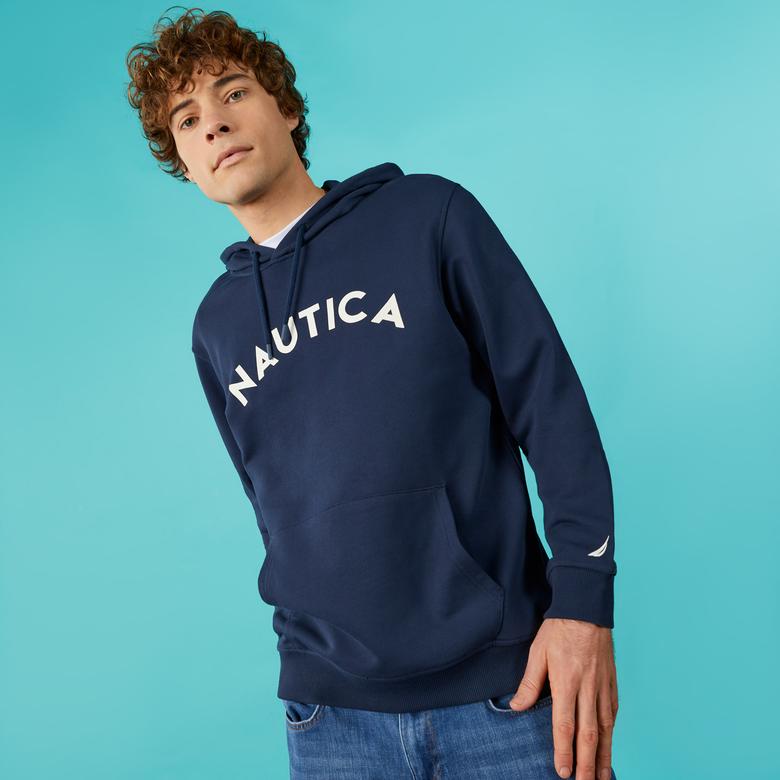 Nautica Erkek Lacivert Standart Fit Sweatshirt
