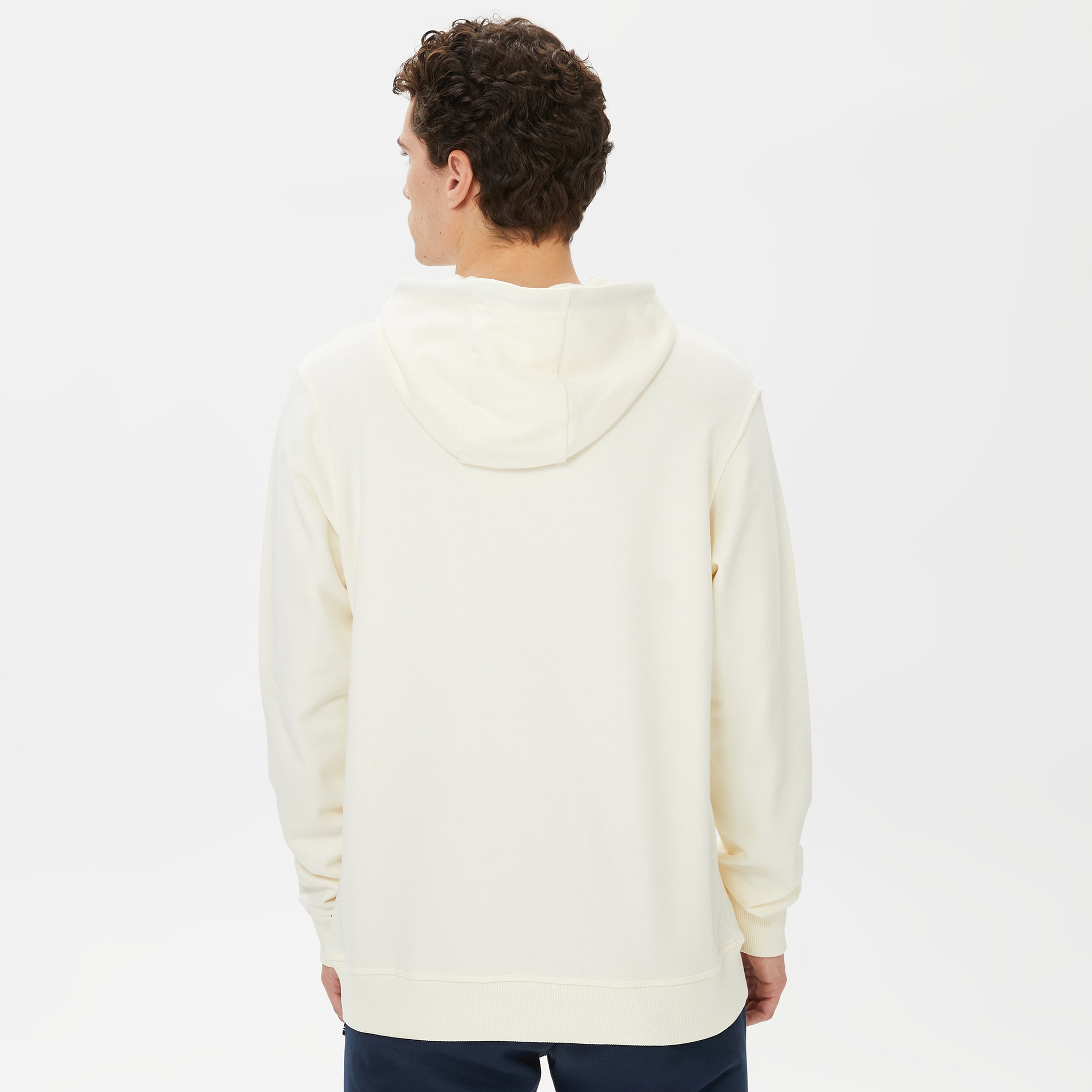 Nautica Erkek Krem Standart Fit Sweatshirt