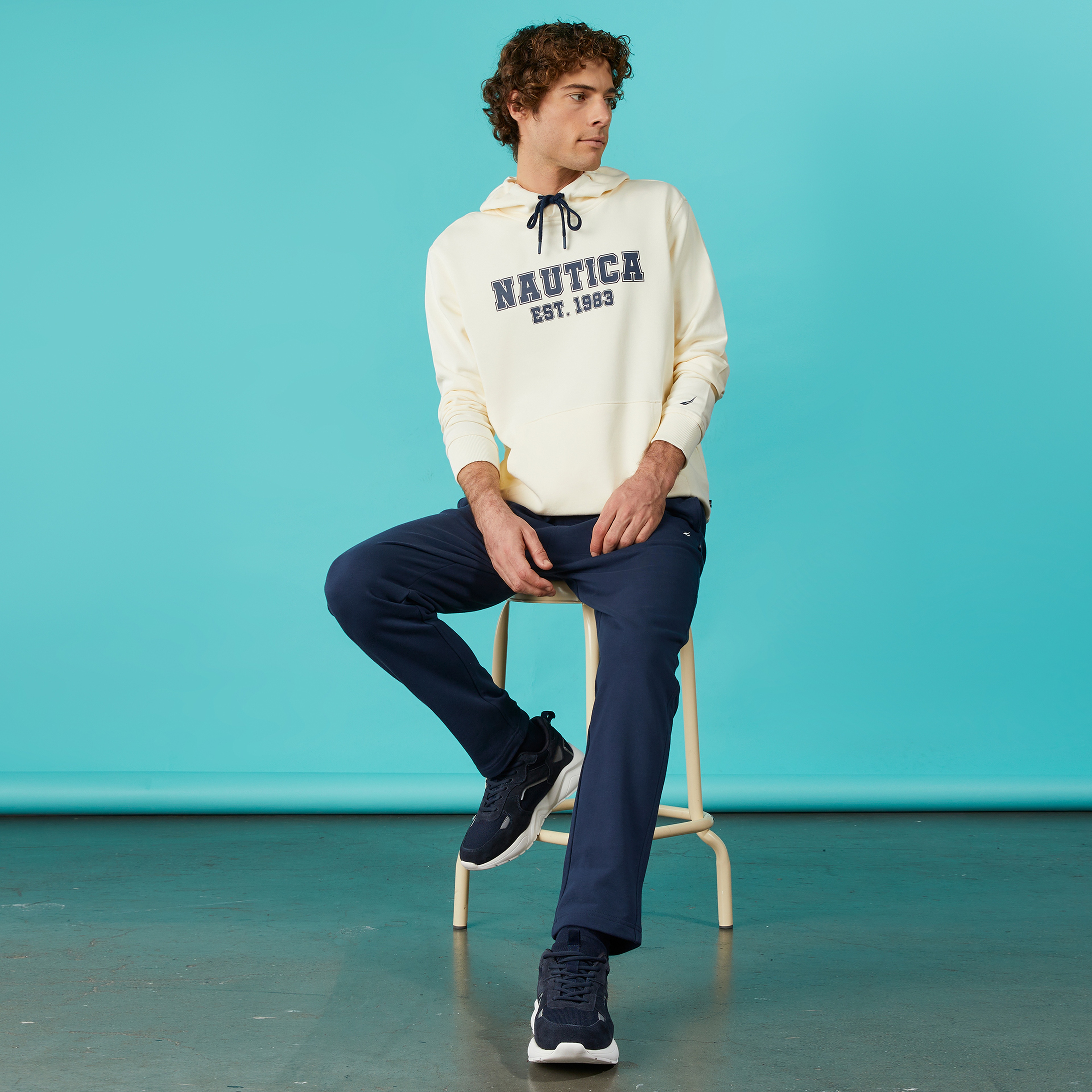 Nautica Erkek Lacivert Standart Fit Eşofman Altı