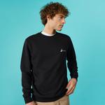 Nautica Erkek Siyah Standart Fit Sweatshirt