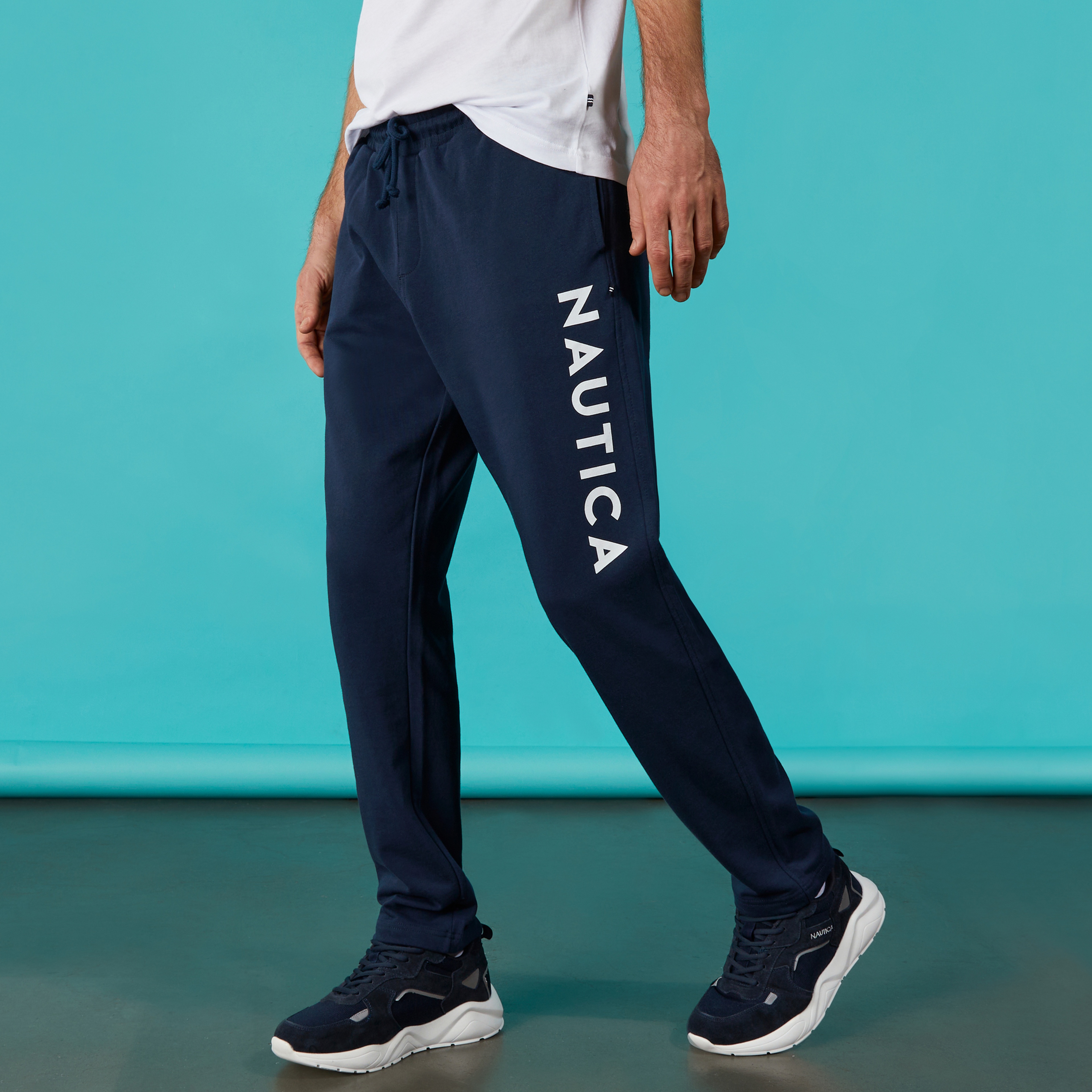 Nautica Erkek Lacivert Standart Fit Eşofman Altı