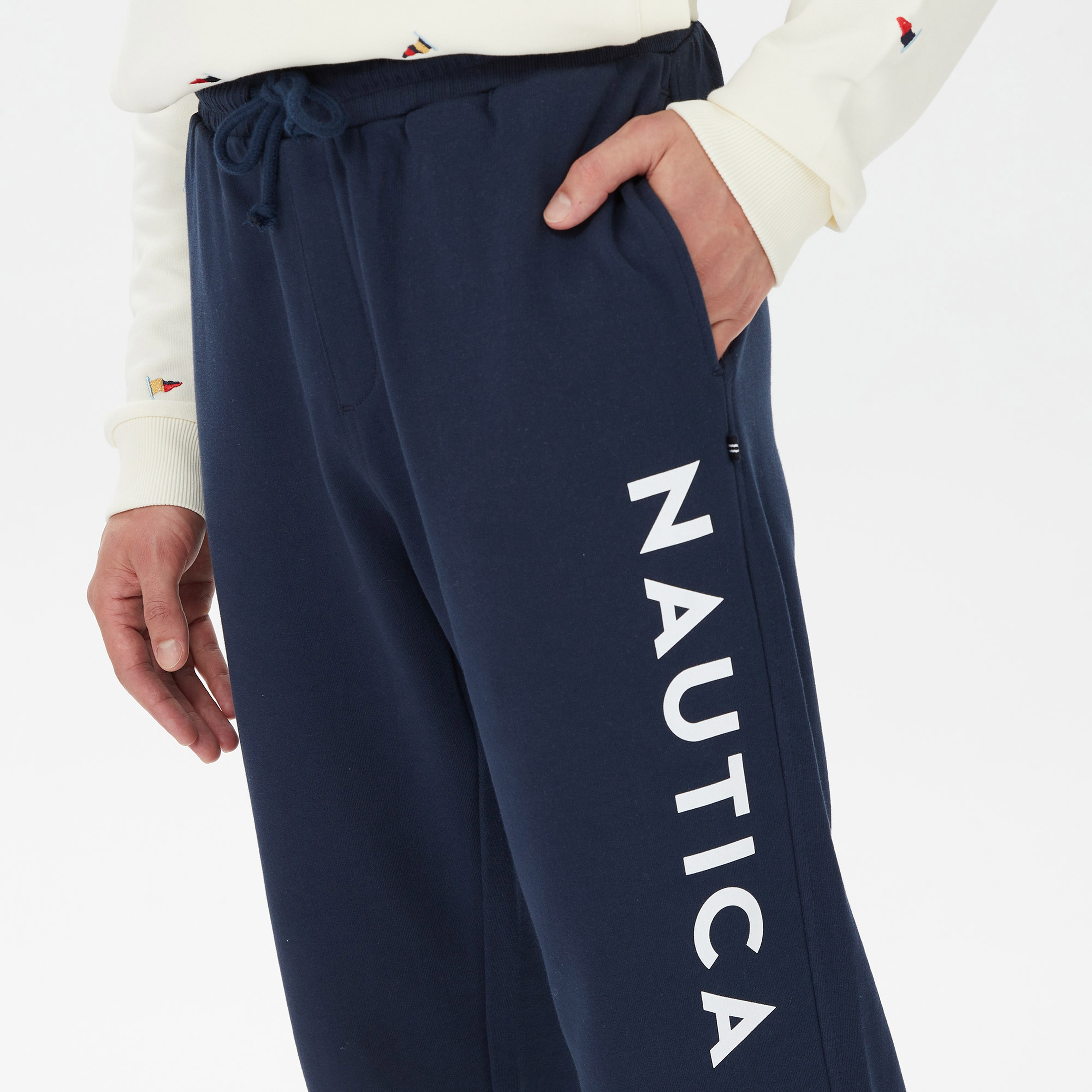 Nautica Erkek Lacivert Standart Fit Eşofman Altı