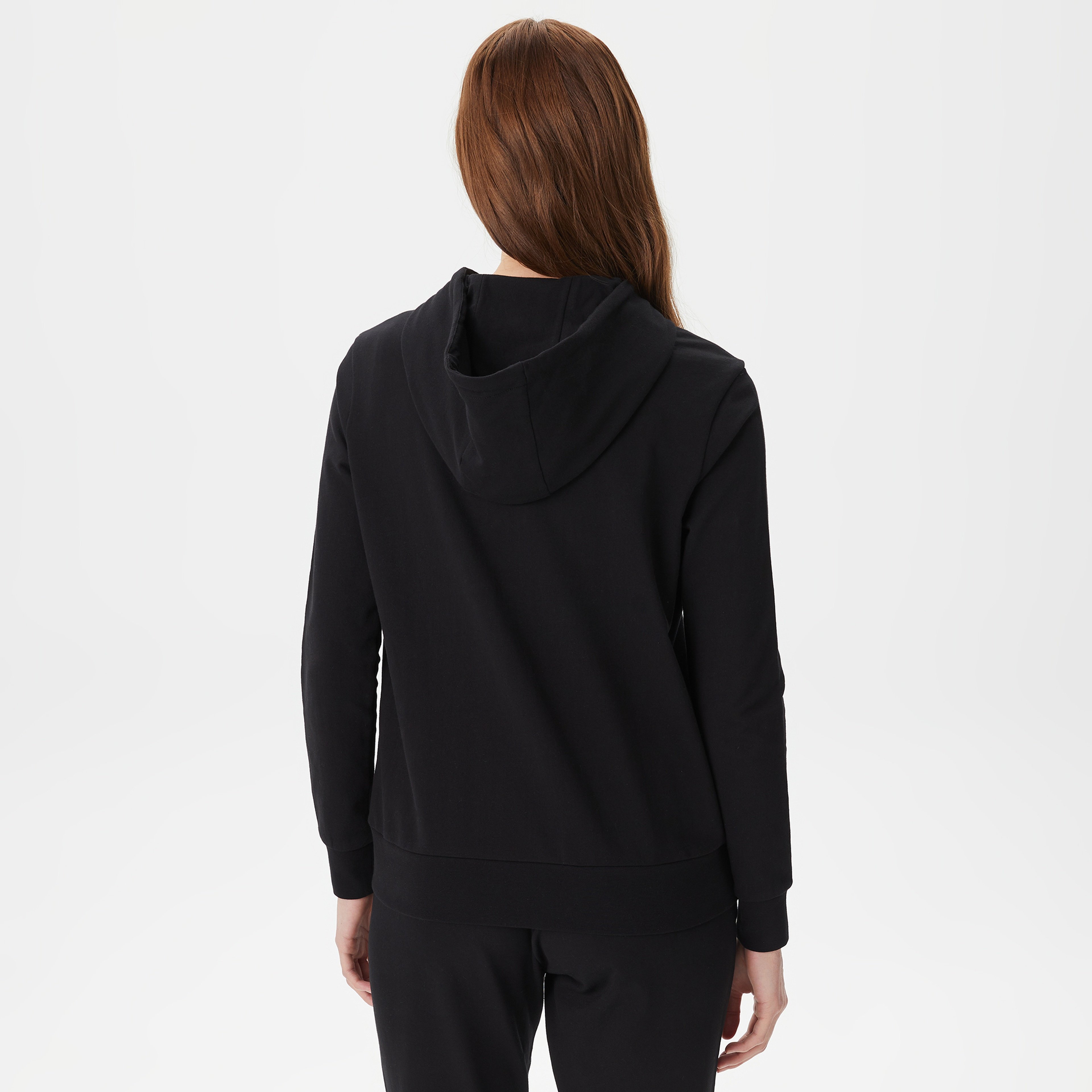 Nautica Kadın Siyah Uzun Kollu Sweatshirt