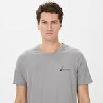 Nautica Erkek Gri Kısa Kollu Standart Fit T-Shirt