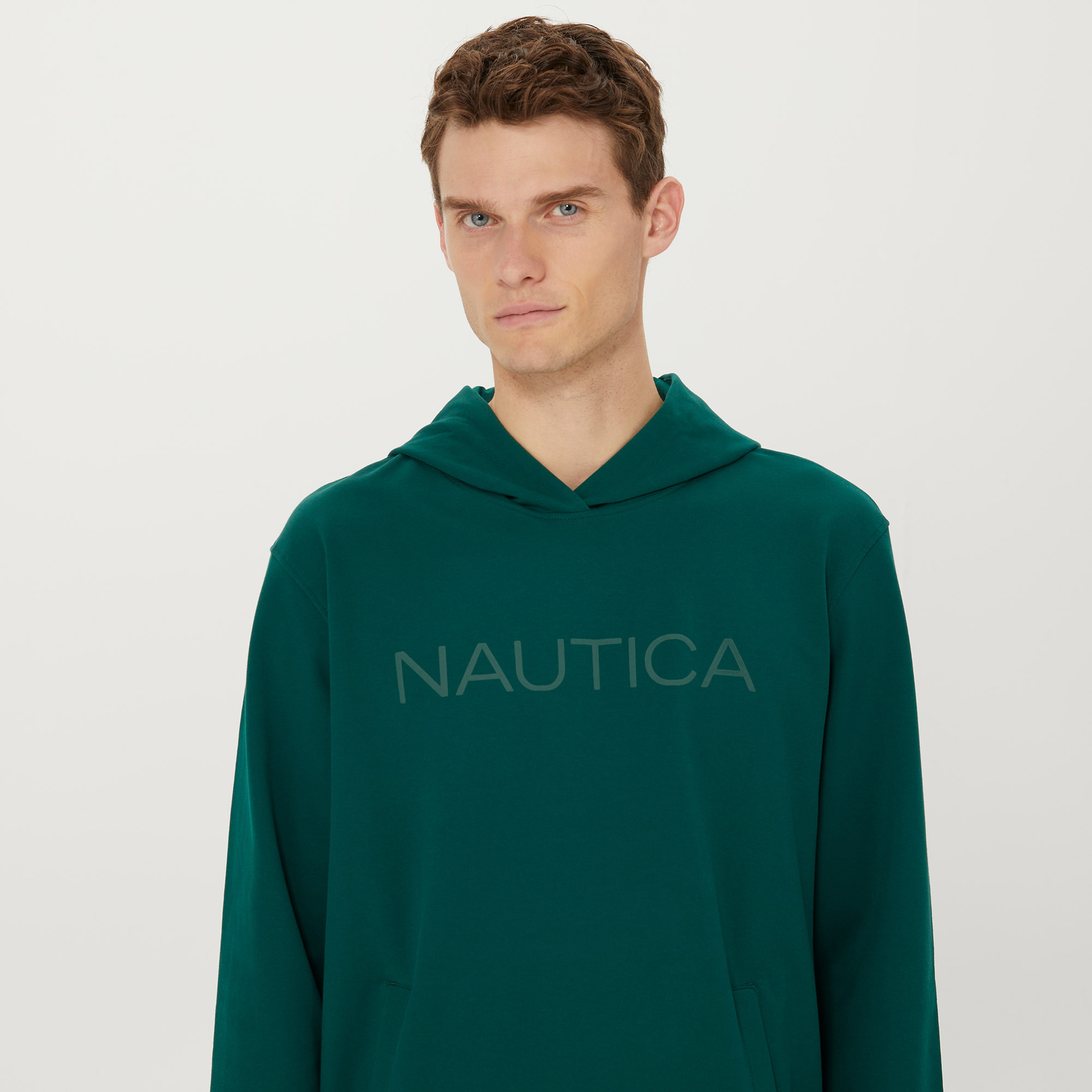Nautica Erkek Yeşil Standart Fit Sweatshirt