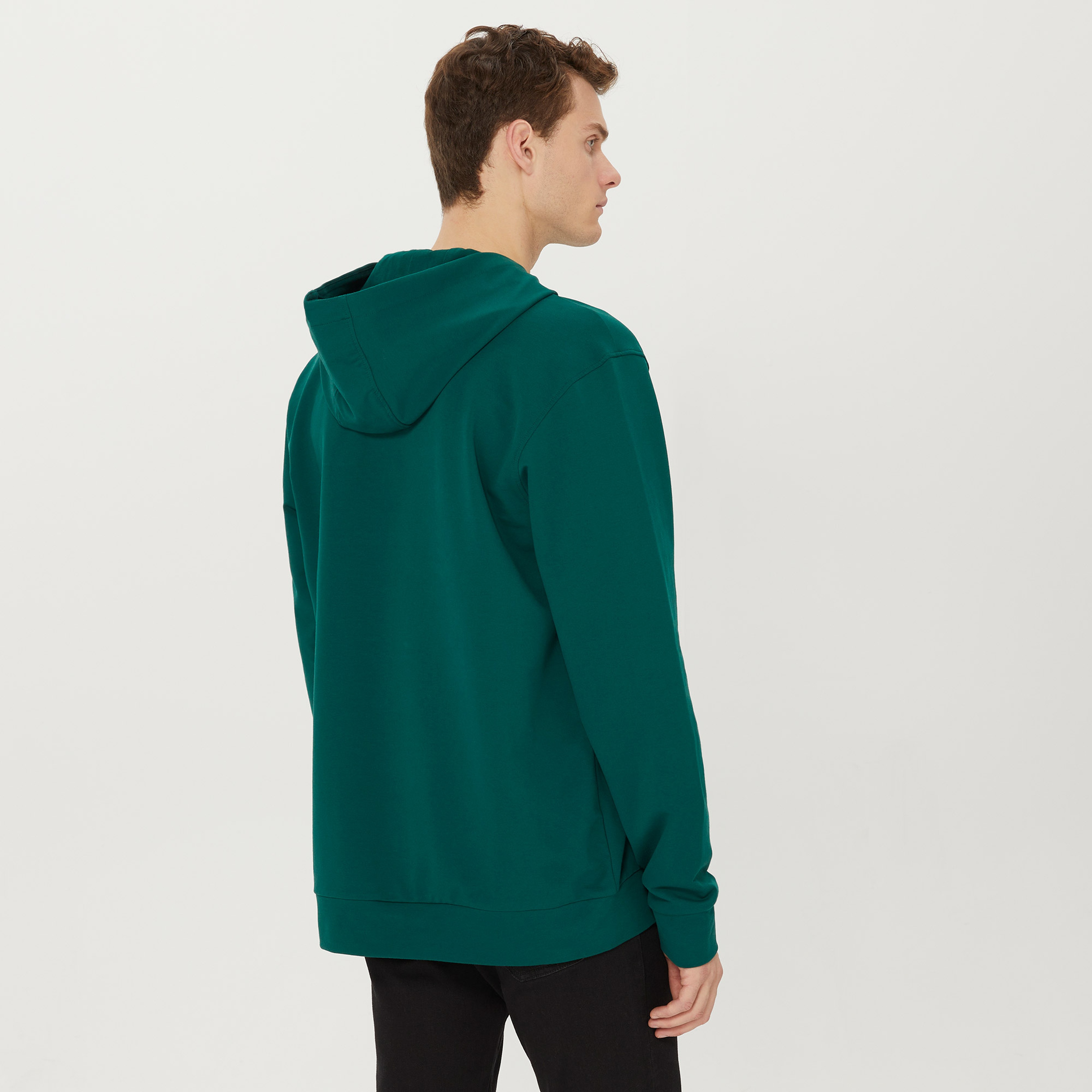 Nautica Erkek Yeşil Standart Fit Sweatshirt