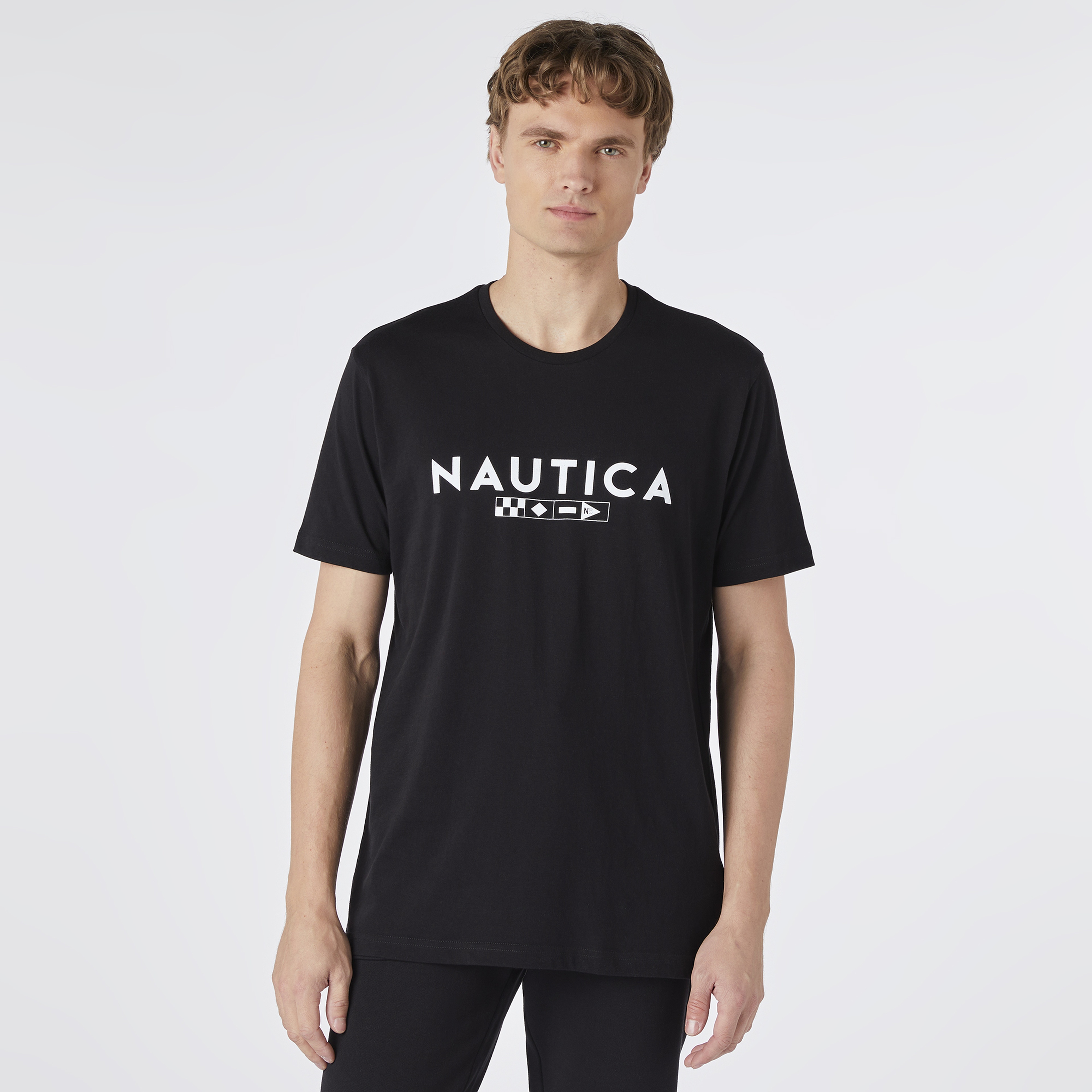 Nautica Standart Fit Erkek Siyah T-Shirt