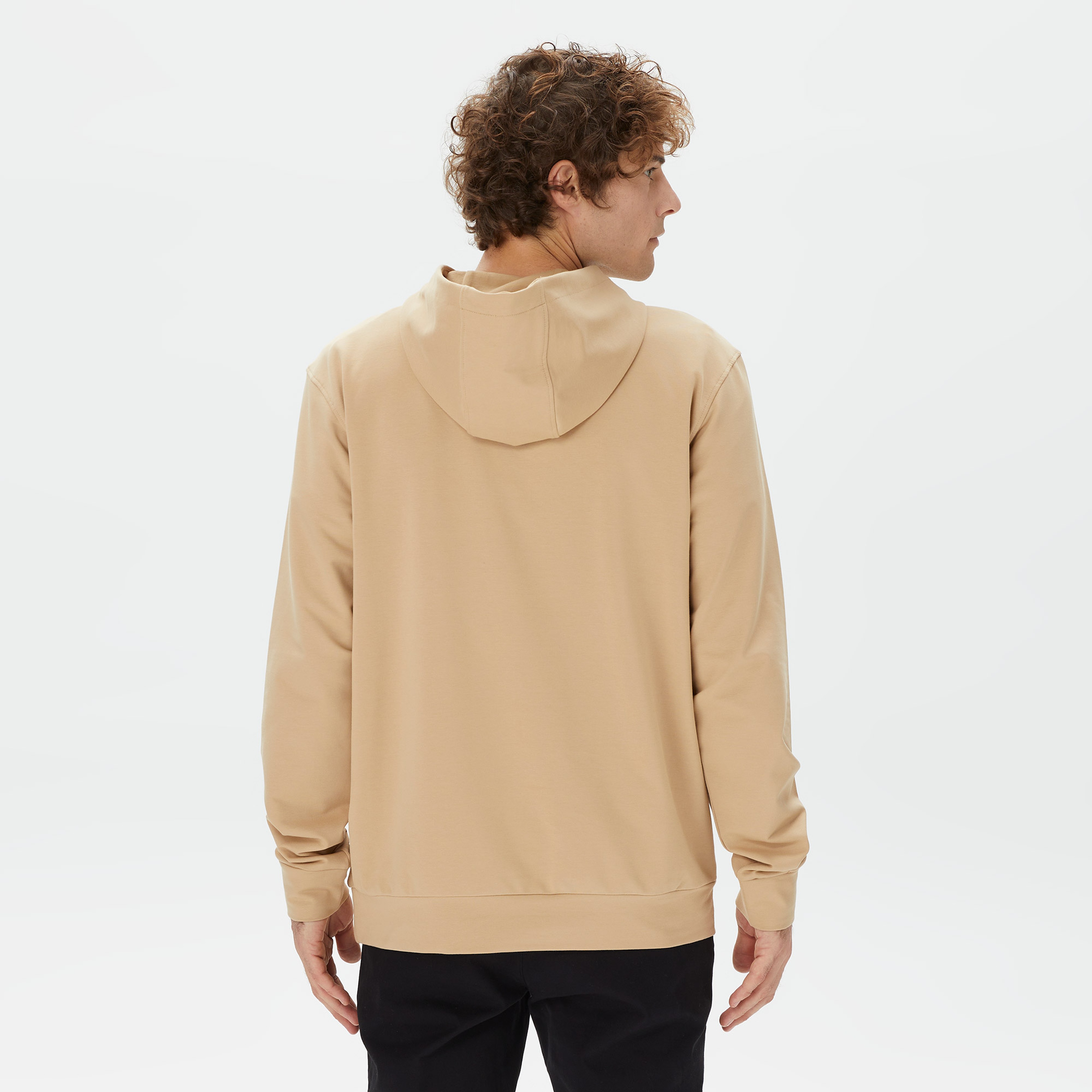 Nautica Erkek Bej Standart Fit Sweatshirt