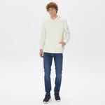 Nautica Erkek Krem Standart Fit Sweatshirt