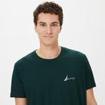 Nautica Erkek Yeşil Kısa Kollu Standart Fit T-Shirt