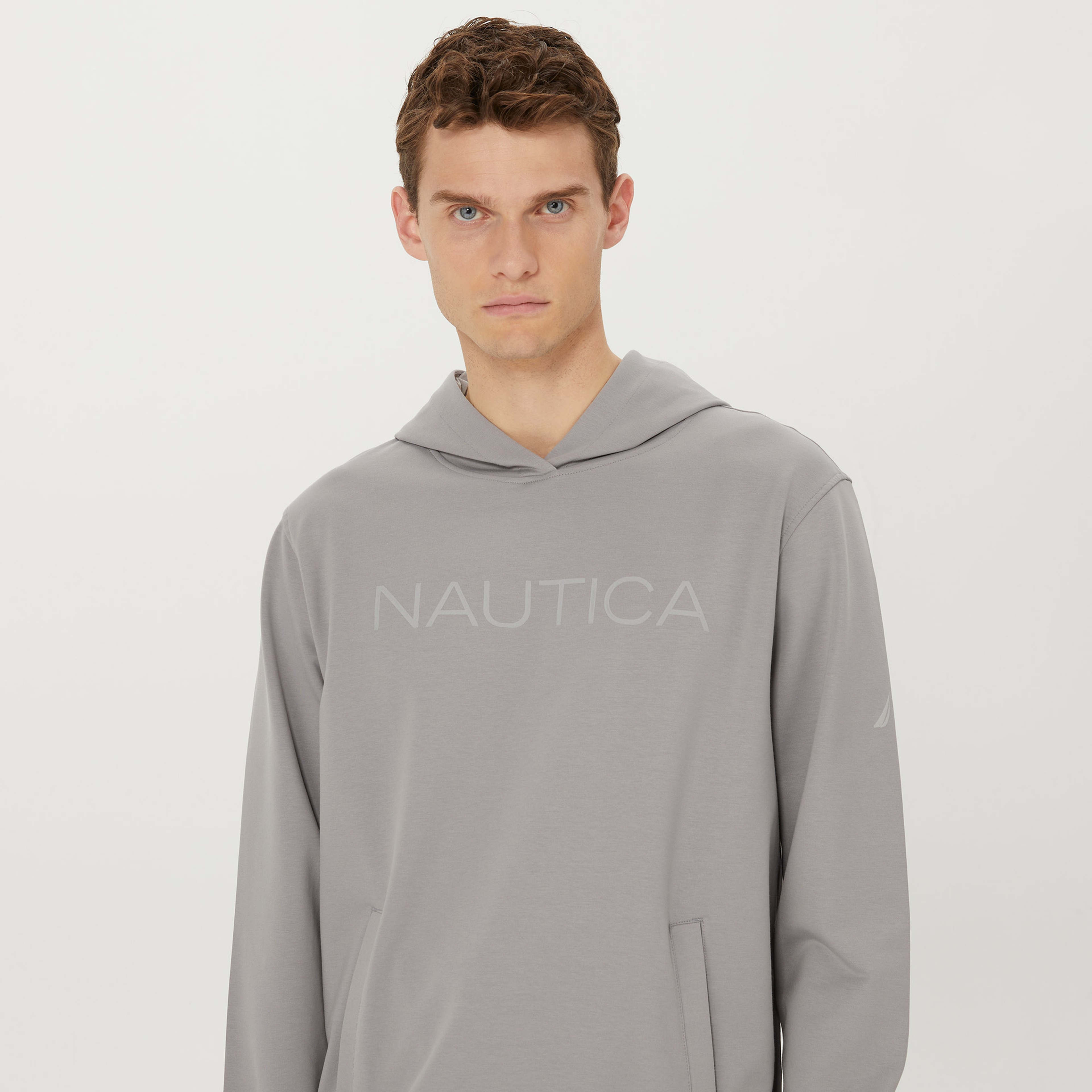 Nautica Erkek Gri Standart Fit Sweatshirt