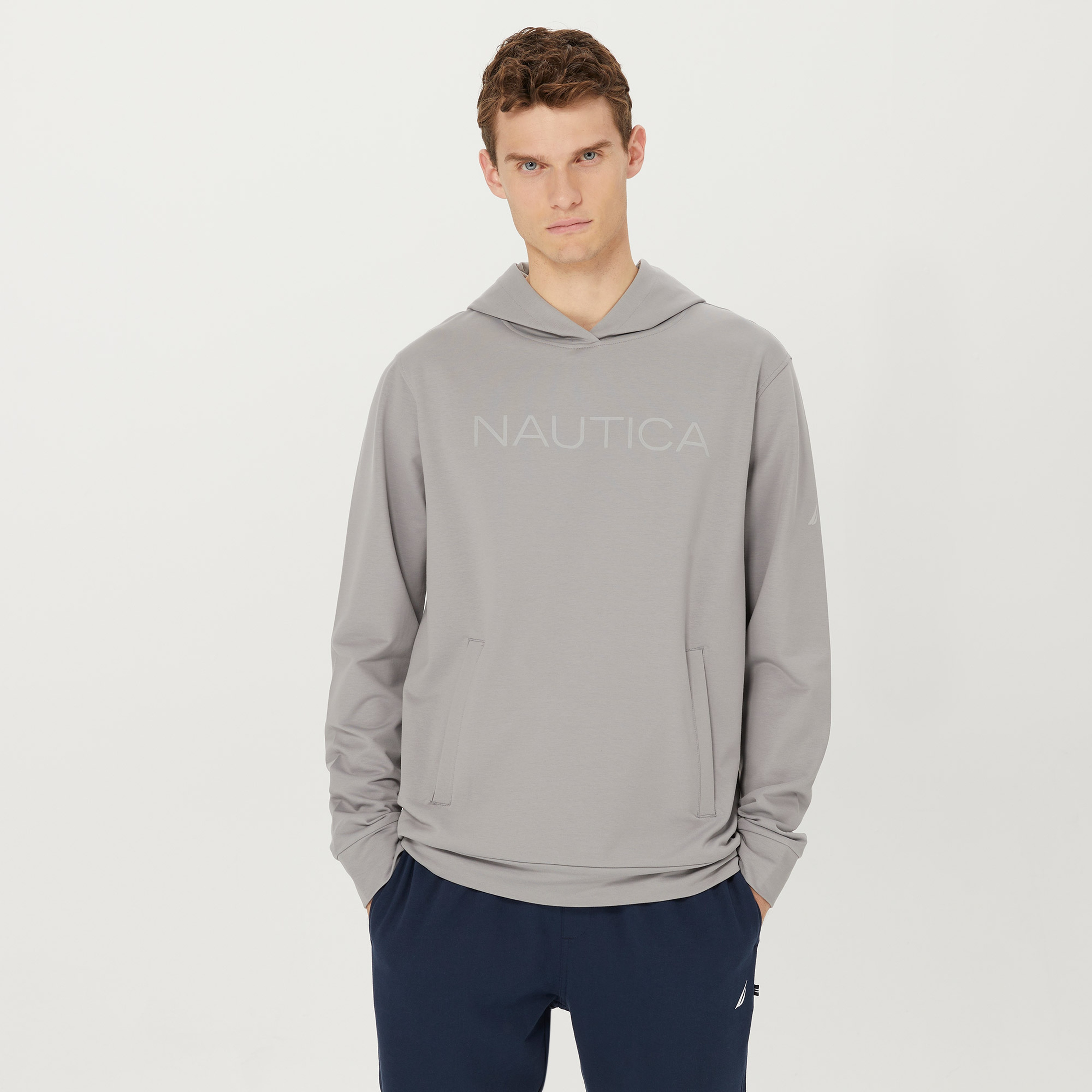Nautica Erkek Gri Standart Fit Sweatshirt