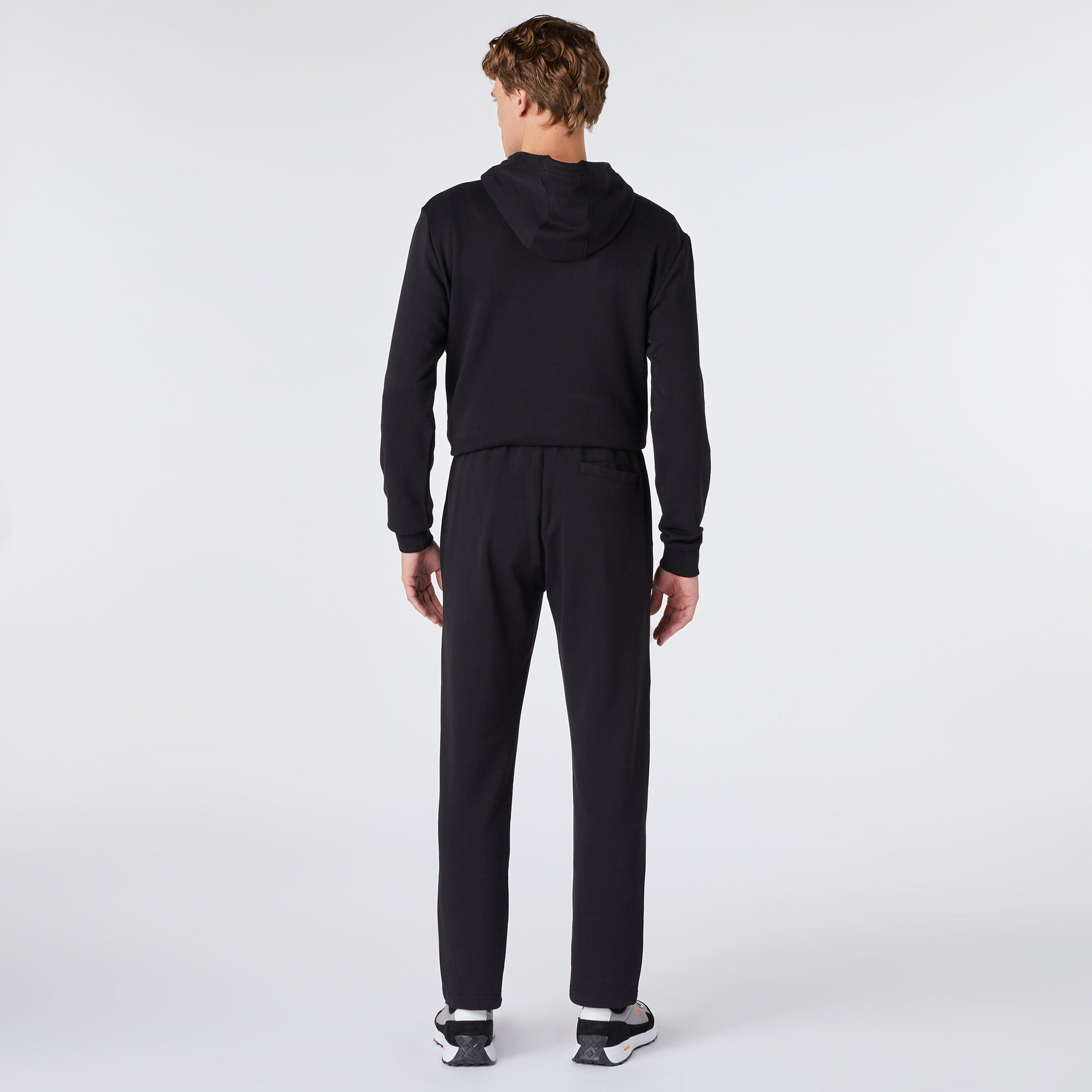 Nautica Erkek Siyah Standart Fit Eşofman Altı