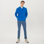 Nautica Erkek Mavi Standart Fit Uzun Kollu Polar