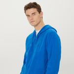 Nautica Erkek Mavi Standart Fit Uzun Kollu Polar