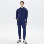 Nautica Kadın Mavi Relaxed Fit Kapüşonlu Sweatshirt