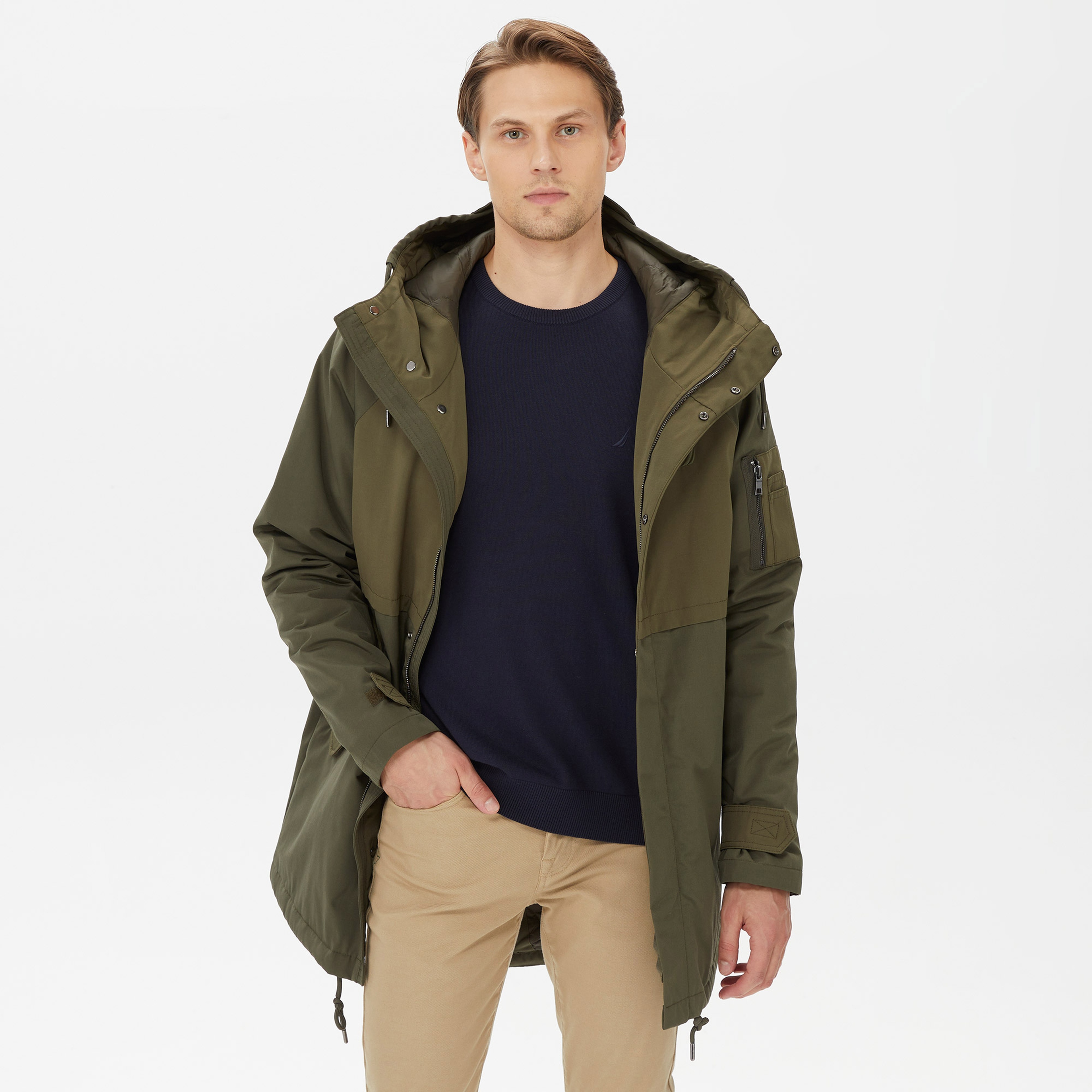 Nautica Erkek Yeşil Mont