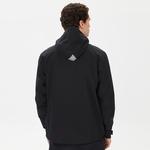 Nautica Erkek Siyah Su Kaydırma Özellikli Yağmurluk