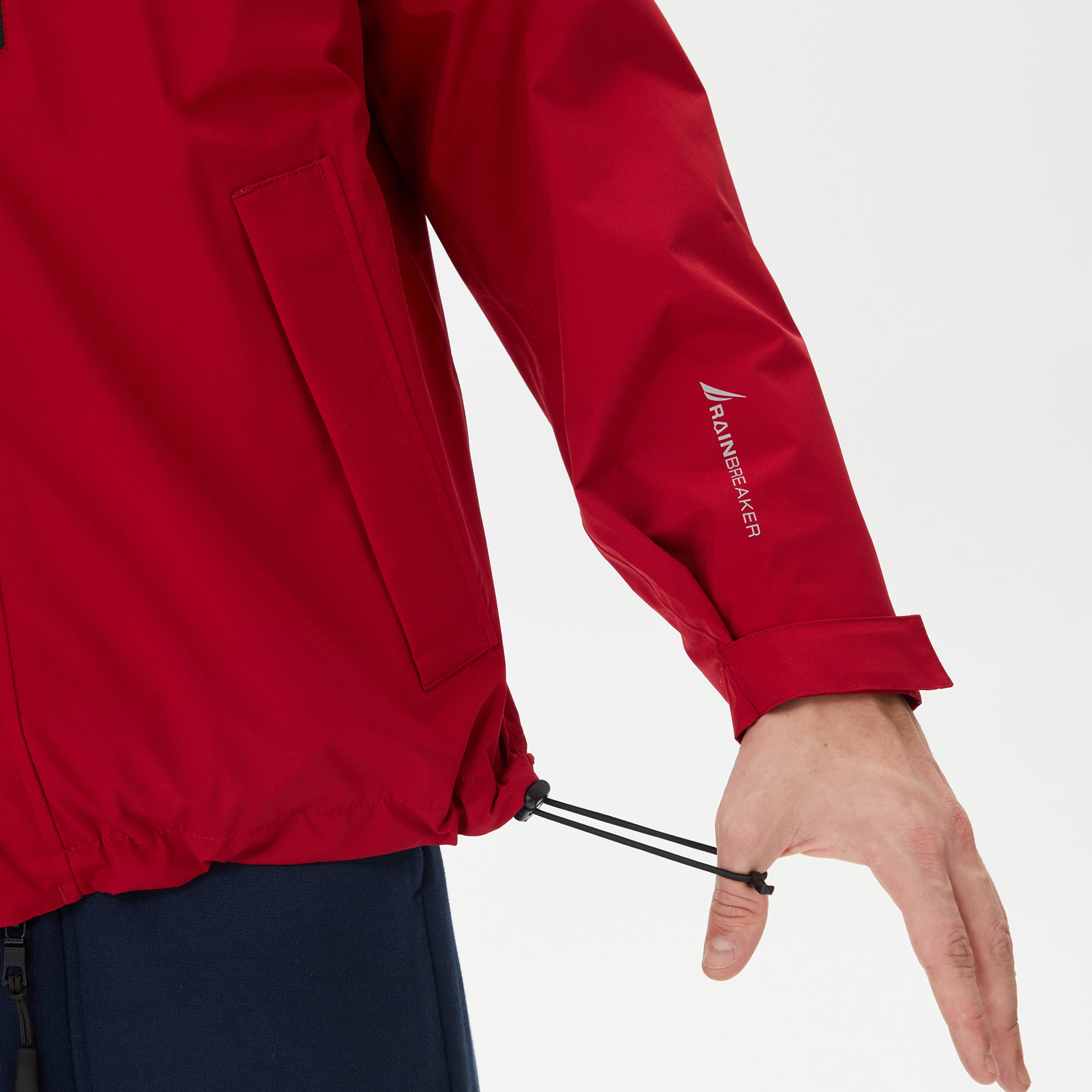 Nautica Erkek Kırmızı Su Kaydırma Özellikli Yağmurluk