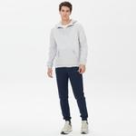 Nautica Erkek Gri Standart Fit Kapüşonlu Sweatshirt