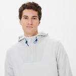 Nautica Erkek Gri Standart Fit Kapüşonlu Sweatshirt