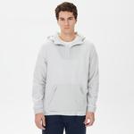 Nautica Erkek Gri Standart Fit Kapüşonlu Sweatshirt