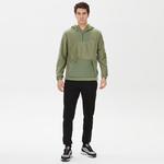 Nautica Erkek Yeşil Standart Fit Kapüşonlu Sweatshirt