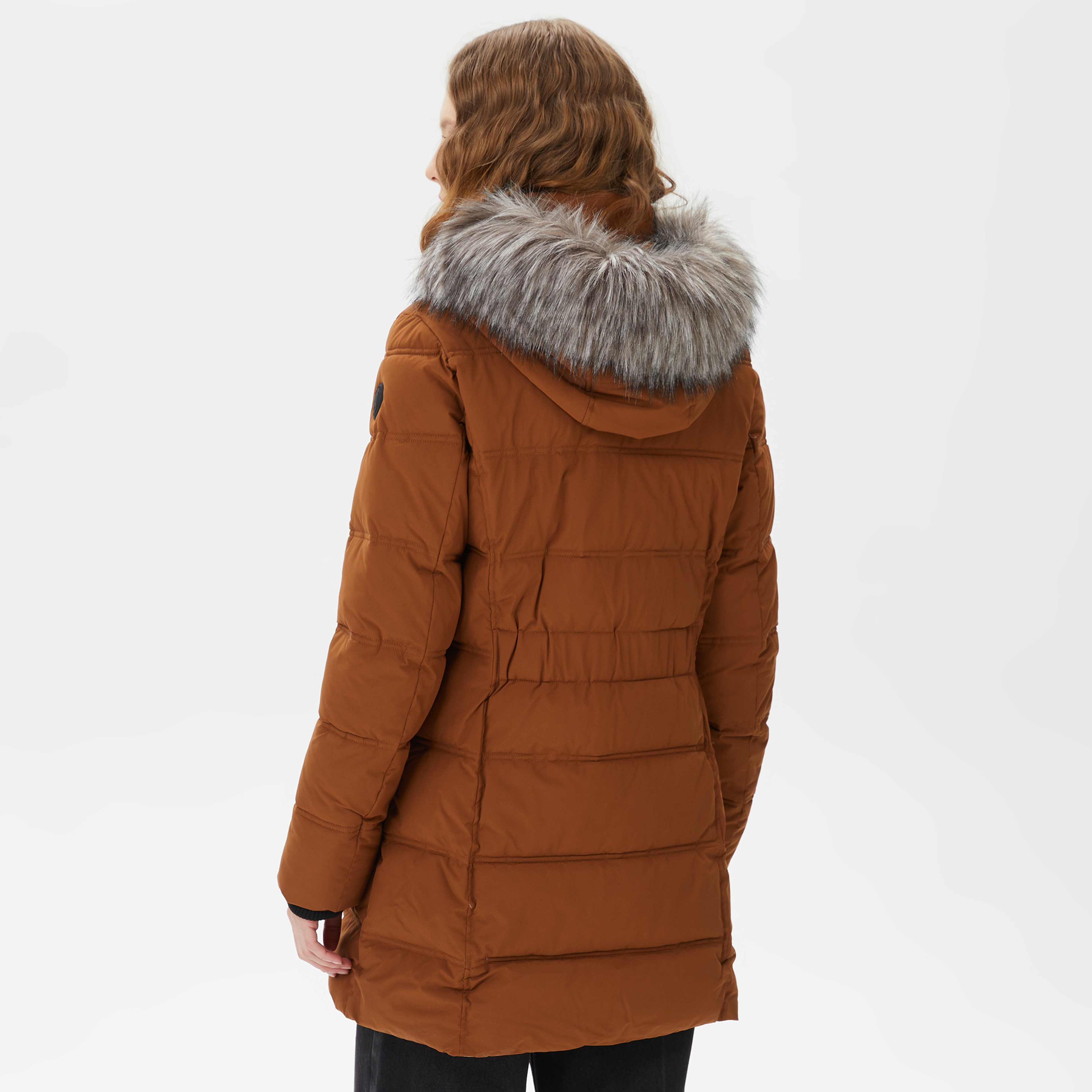 Nautica Kadın Kahverengi Mont