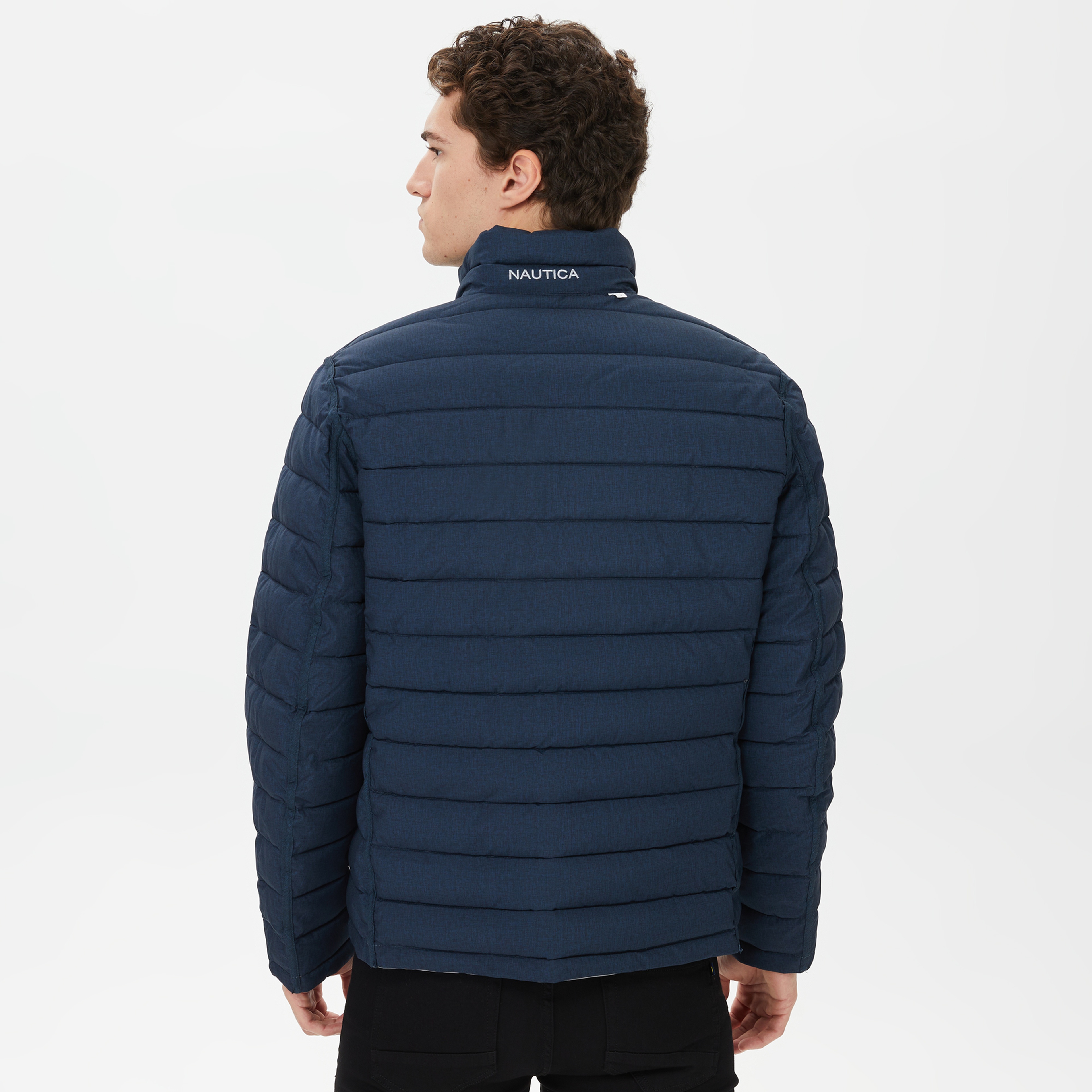 Nautica Erkek Gri Çift Taraflı Mont