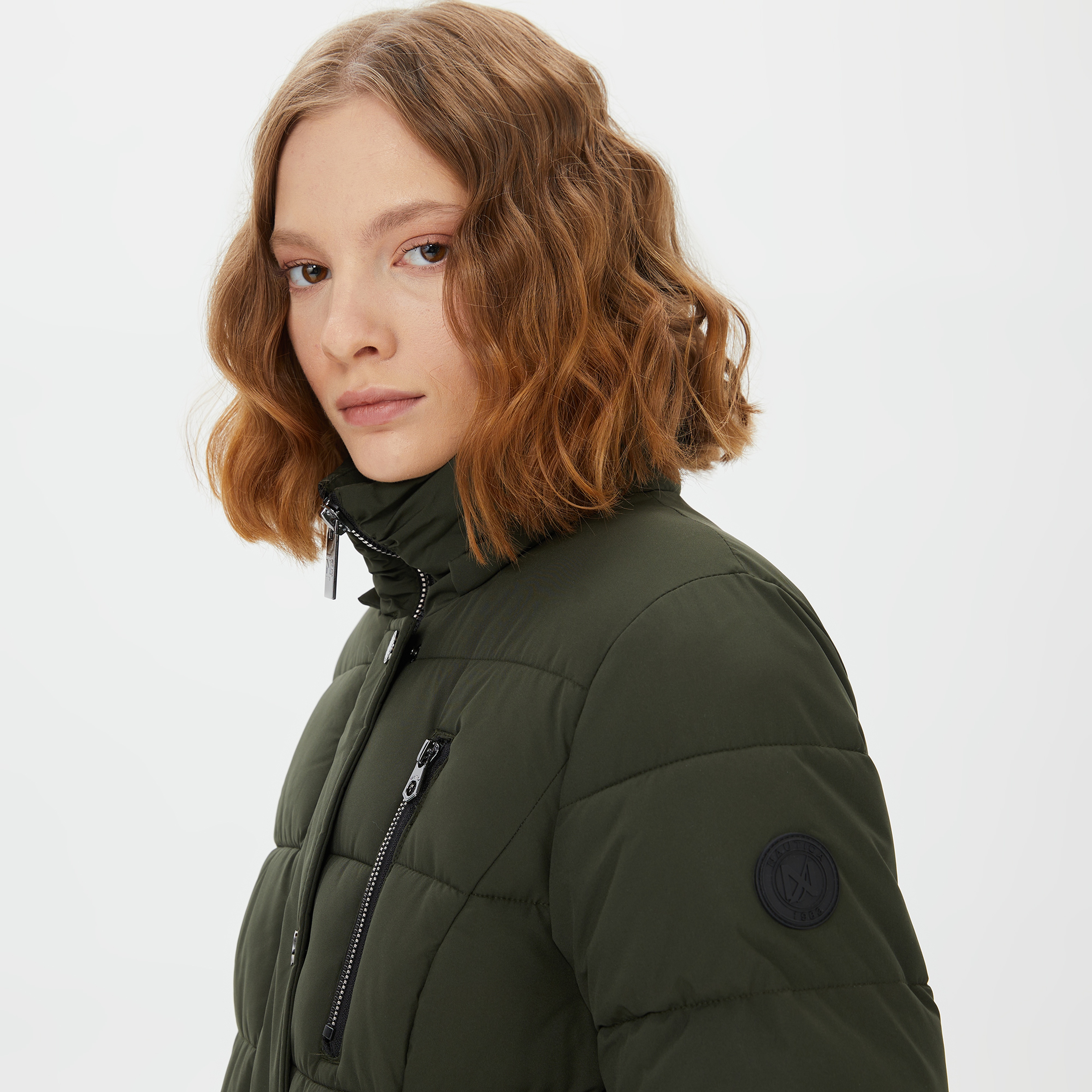 Nautica Kadın Yeşil Mont