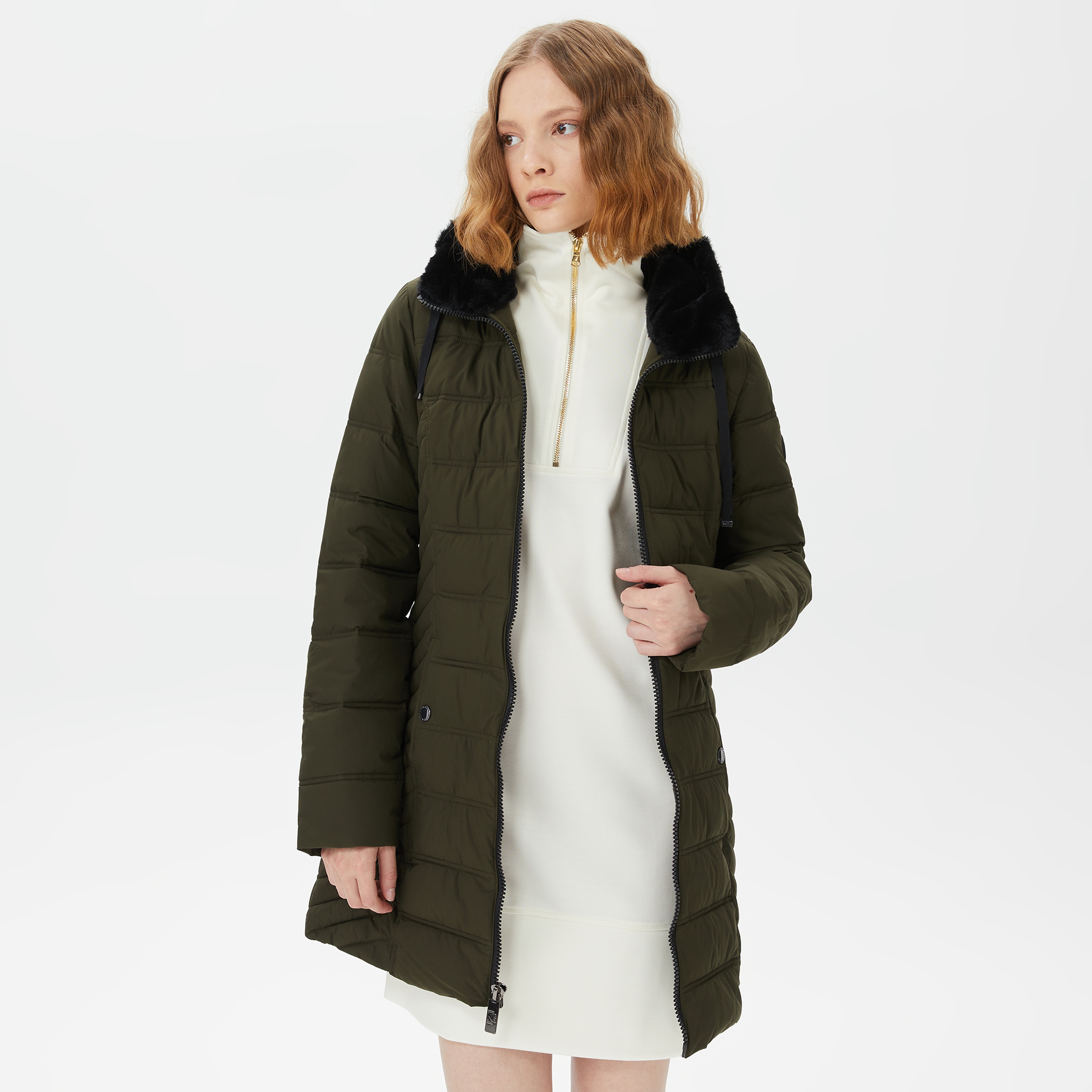 Nautica Kadın Yeşil Mont